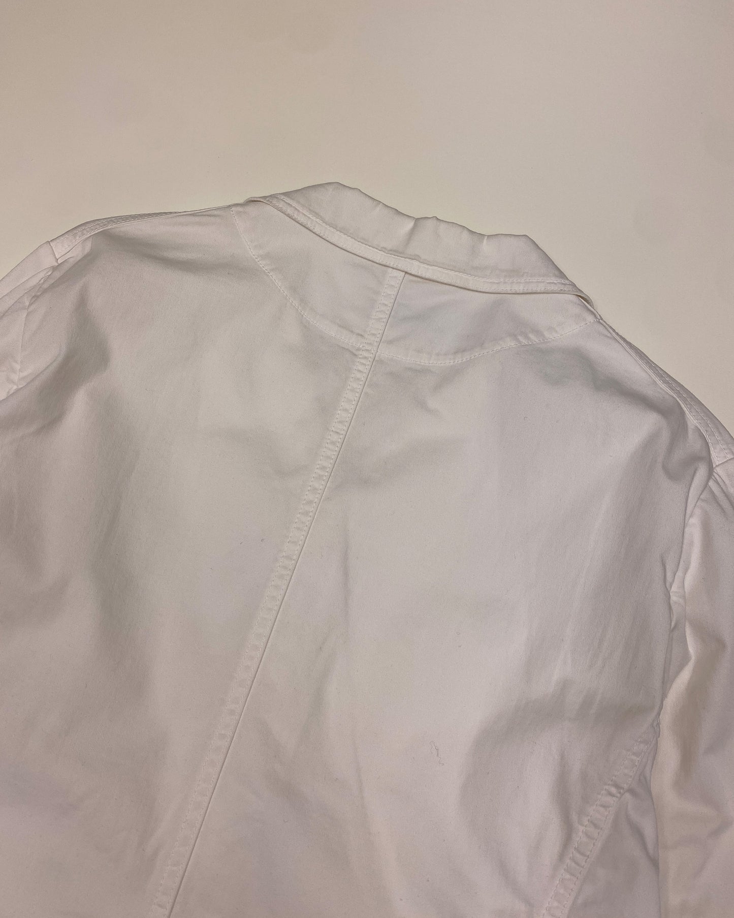 Jil Sander 2000s Light Blazer Jacket White