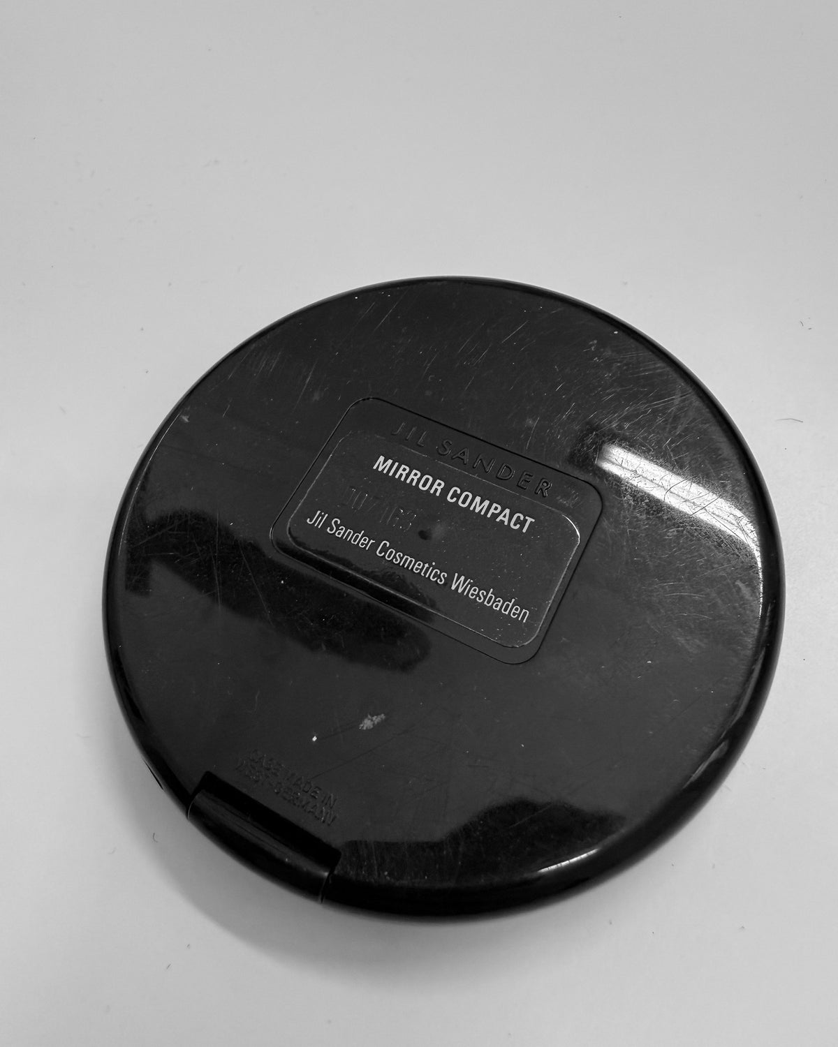 Jil Sander 1980s Pocket Mirror Black