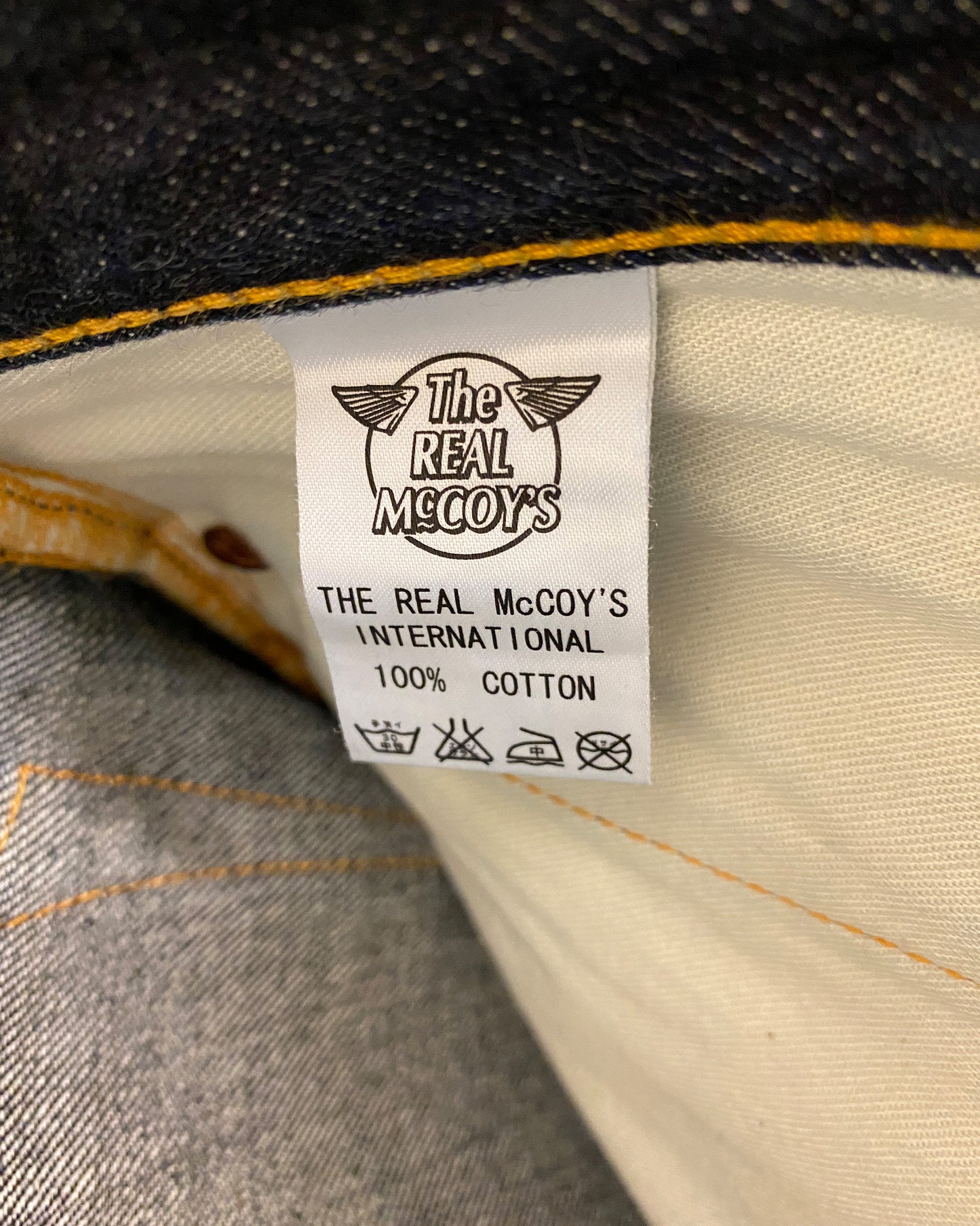 Joe McCoy 2010s Lot. 991XH Selvedge Denim Dark Blue