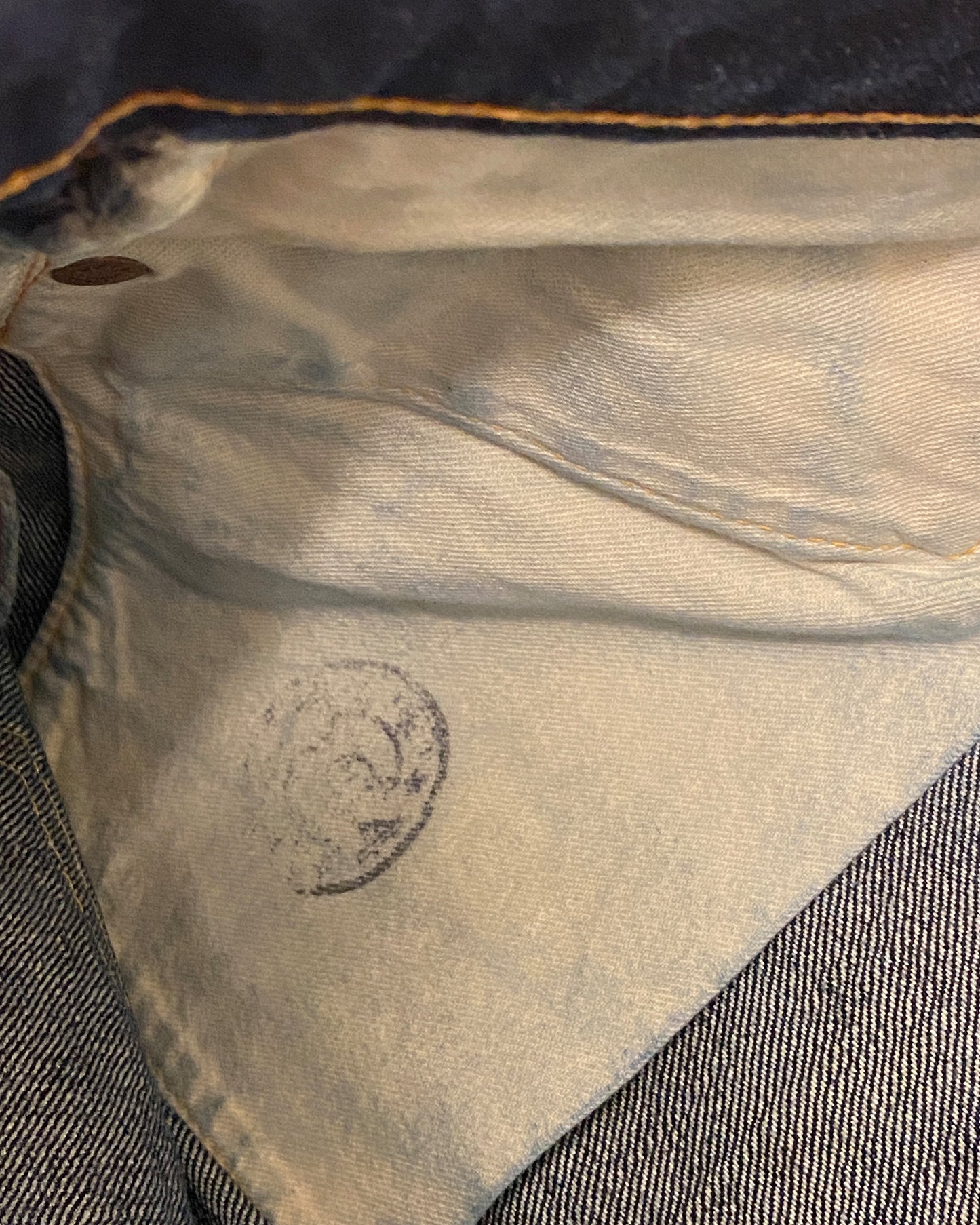 Joe McCoy 1990s Lot. 906 Selvedge Denim Faded Blue