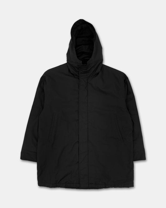 Joop! 2010s Padded Nylon Parka Jacket Black