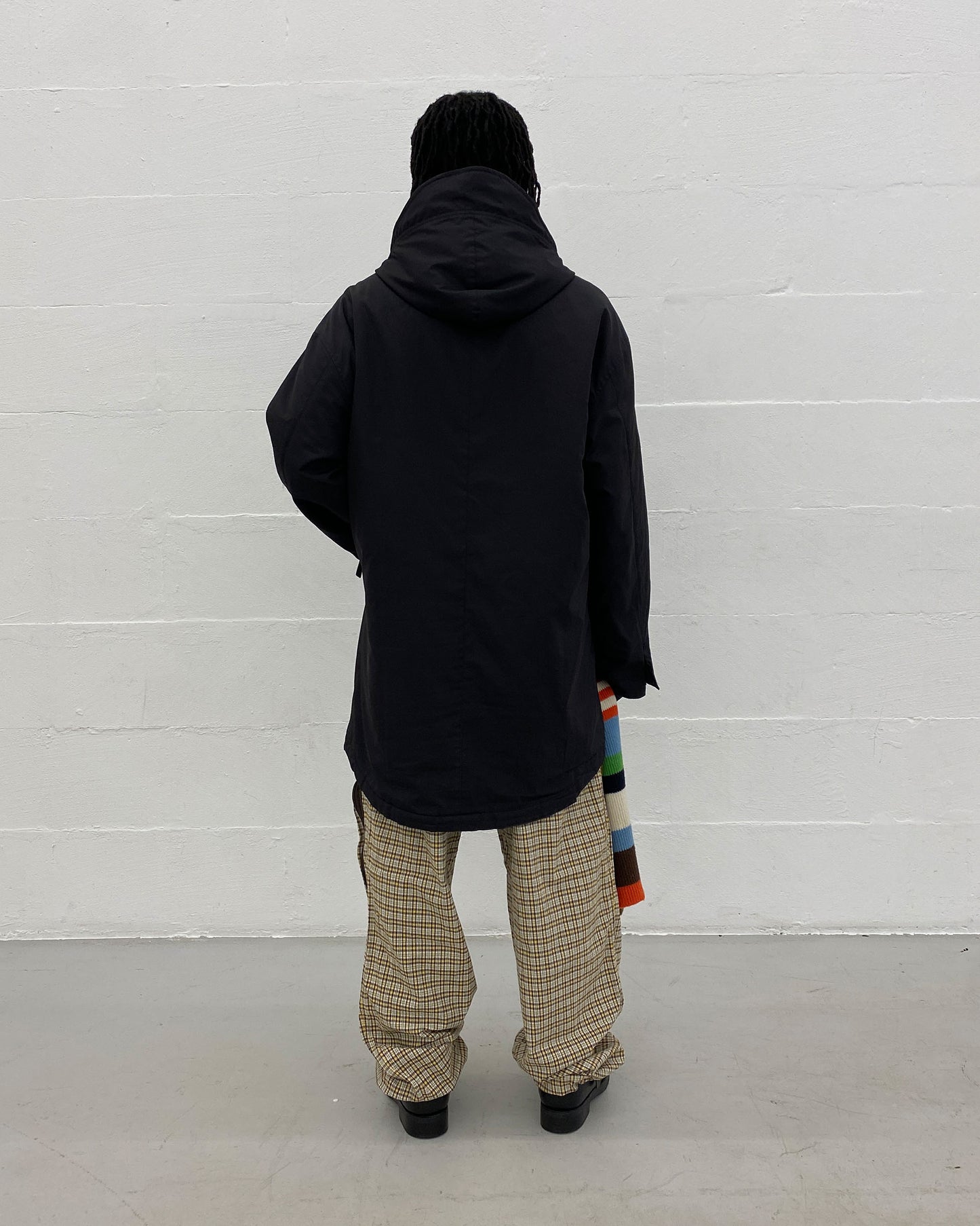 Joop! 2010s Padded Nylon Parka Jacket Black
