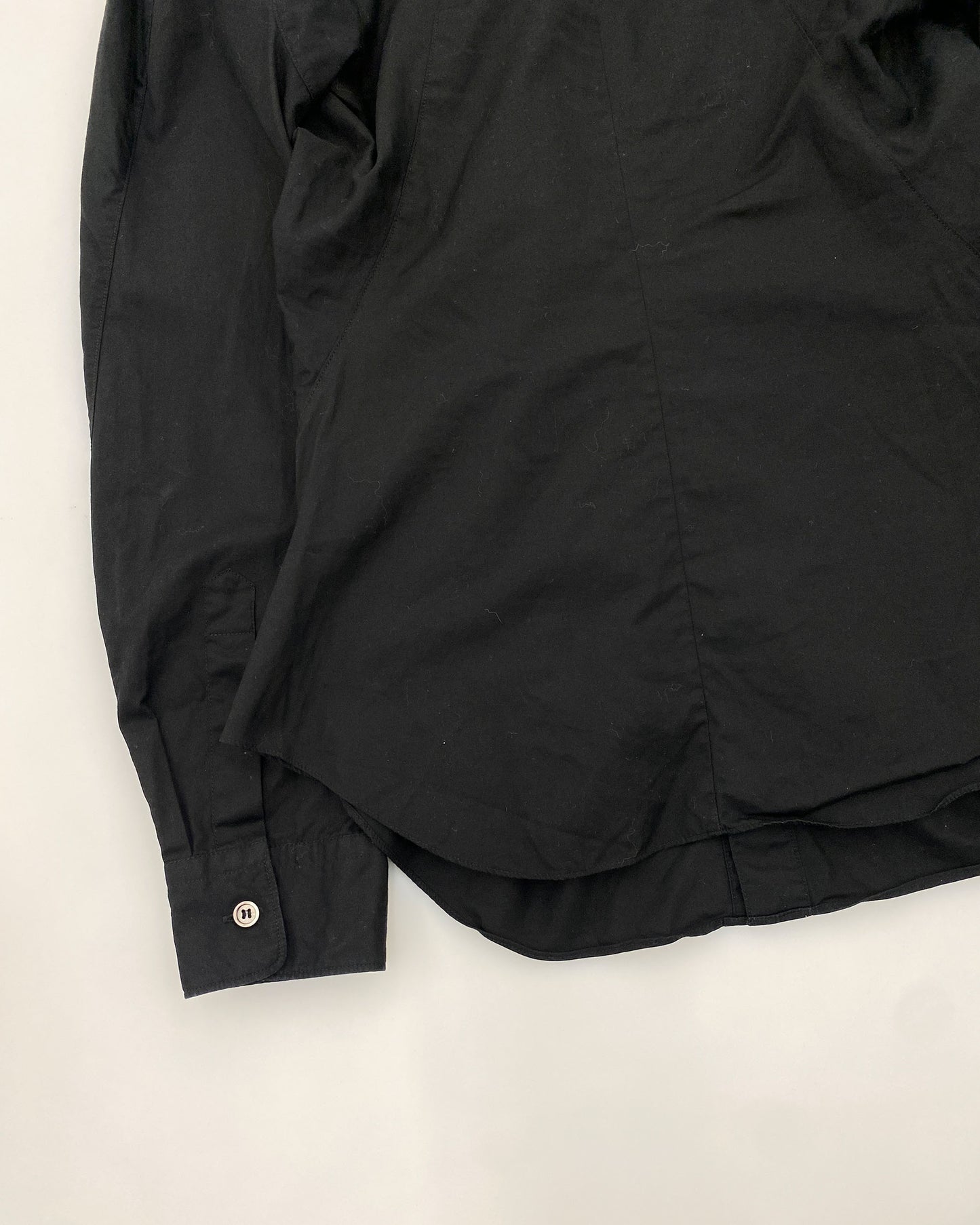 Junya Watanabe Comme des Garçons AW2009 Big Breast Blouse Top Black