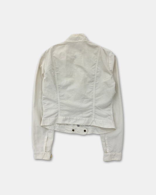 Katharine Hamnett 1990s Nylon Track Jacket White