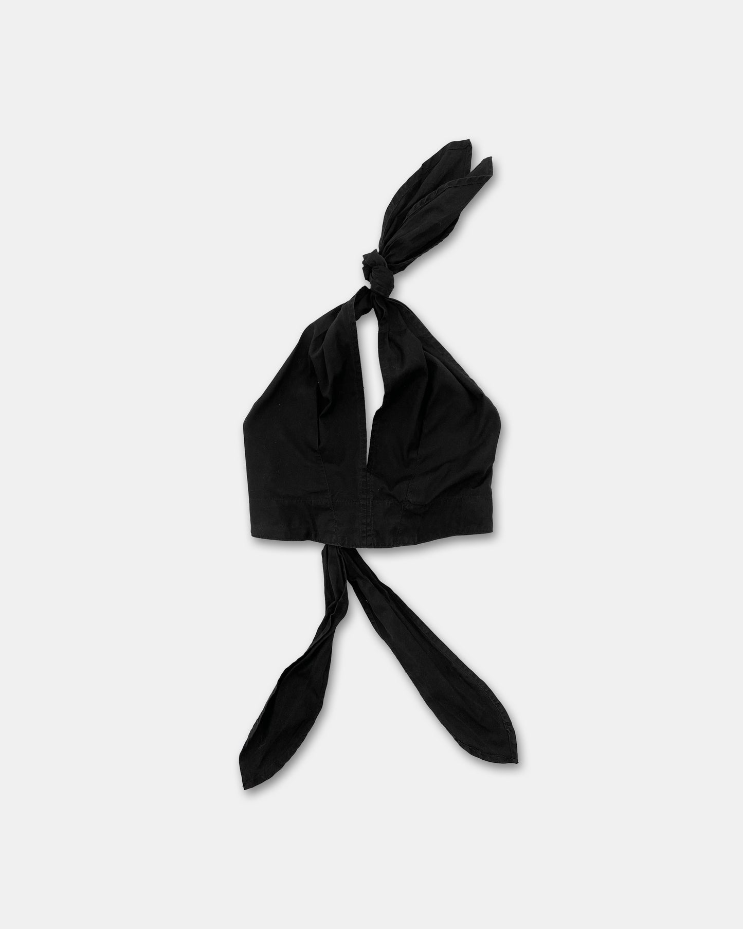 Katharine Hamnett 1990s Cotton Top Black