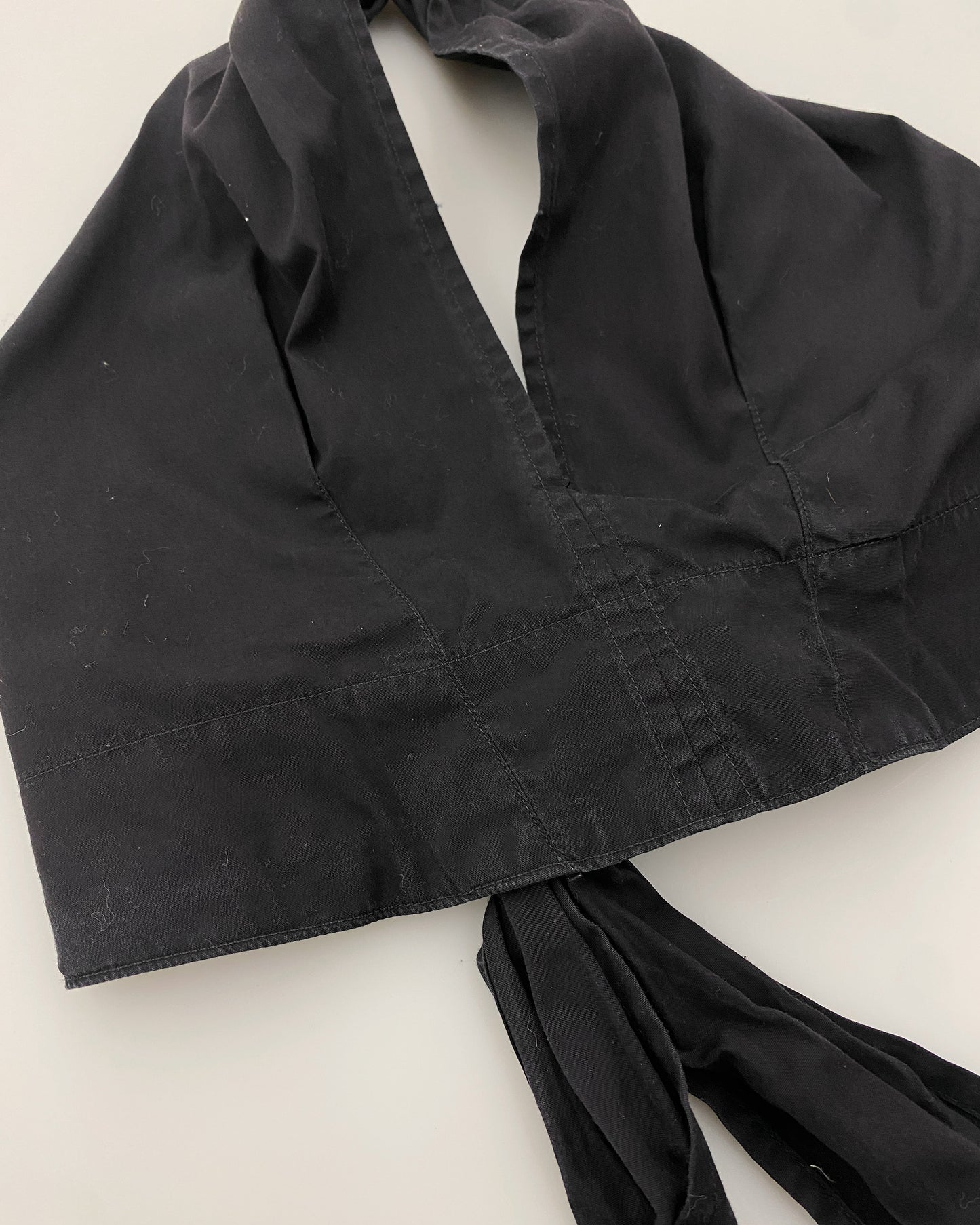 Katharine Hamnett 1990s Cotton Top Black