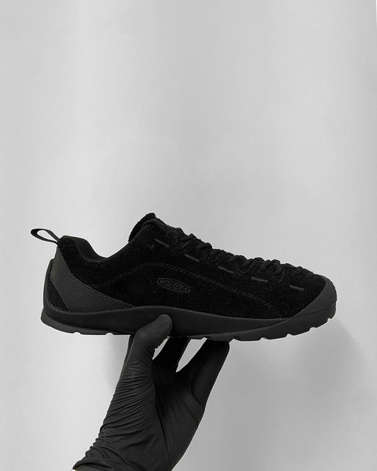 Keen 2020s Suede Leather Jasper Sneaker Black