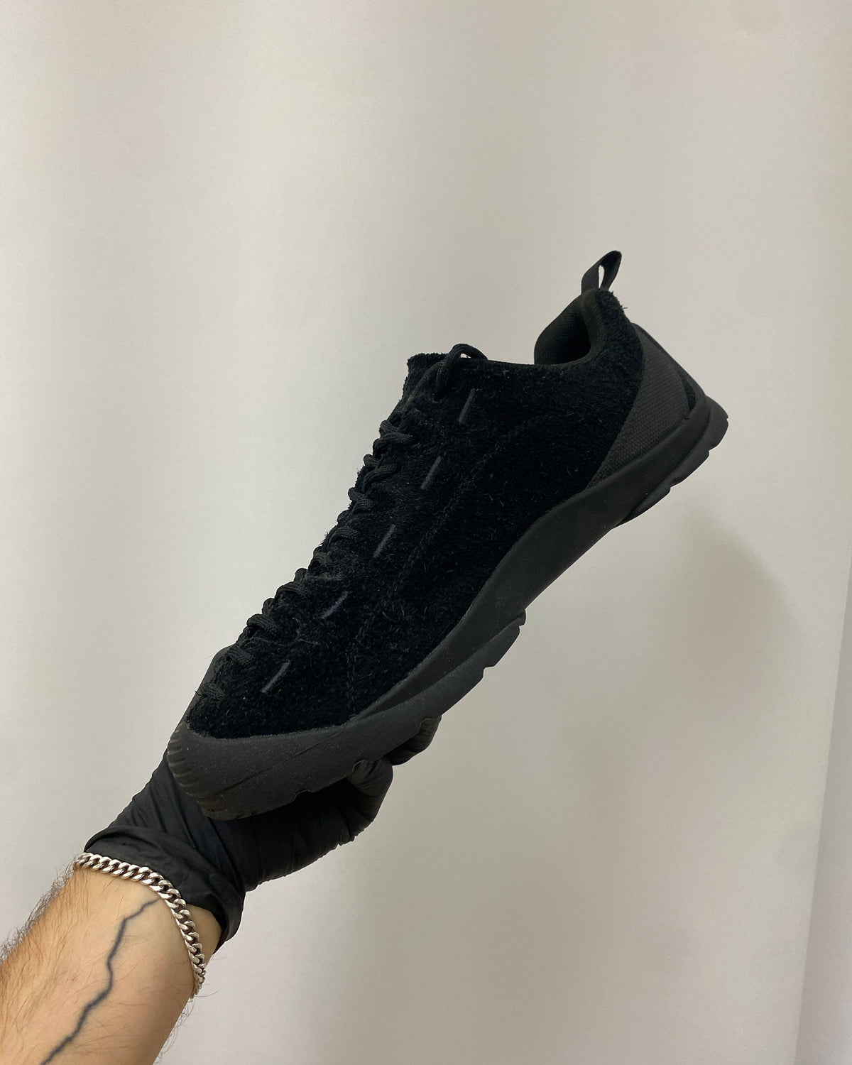 Keen 2020s Suede Leather Jasper Sneaker Black