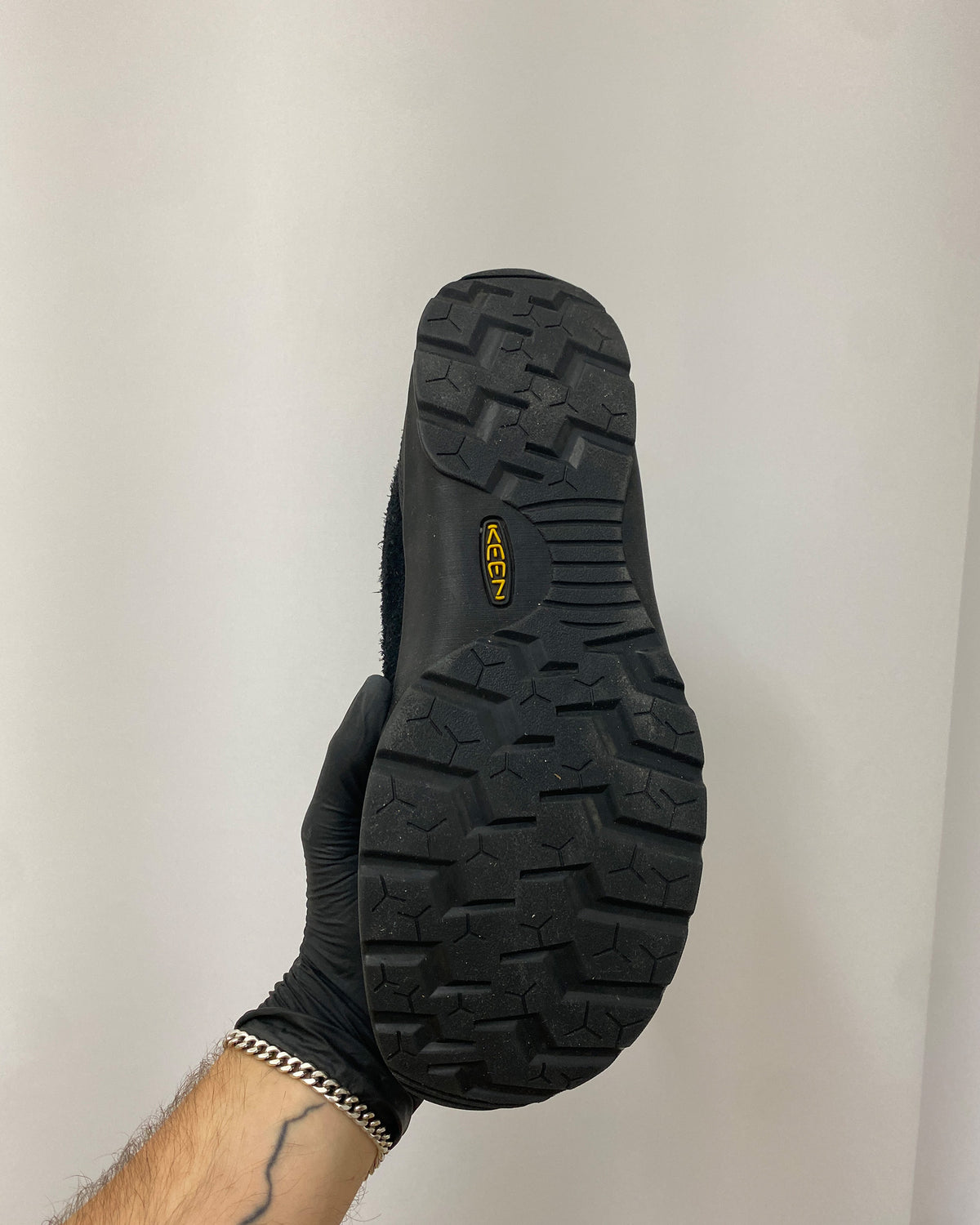 Keen 2020s Suede Leather Jasper Sneaker Black