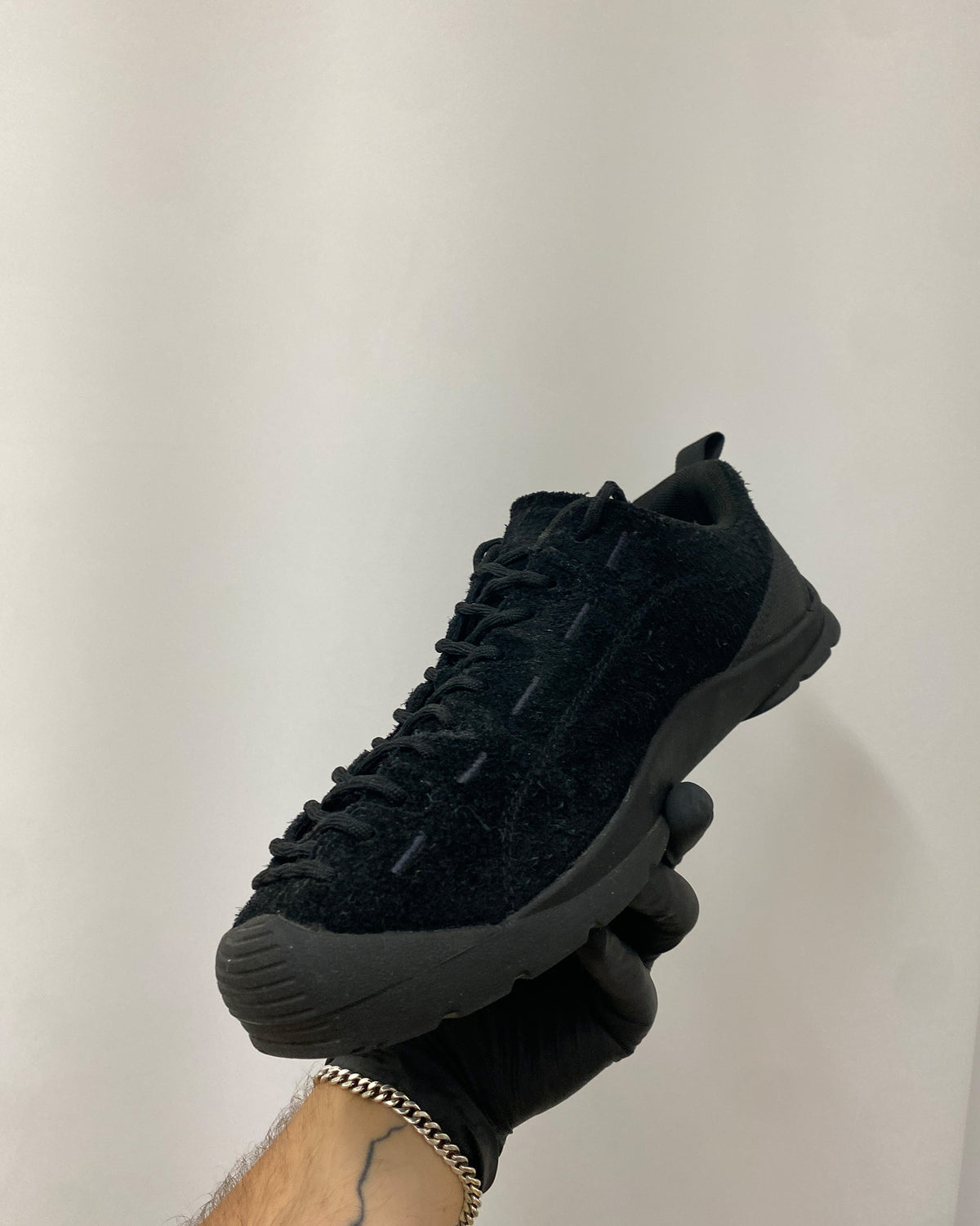 Keen 2020s Suede Leather Jasper Sneaker Black