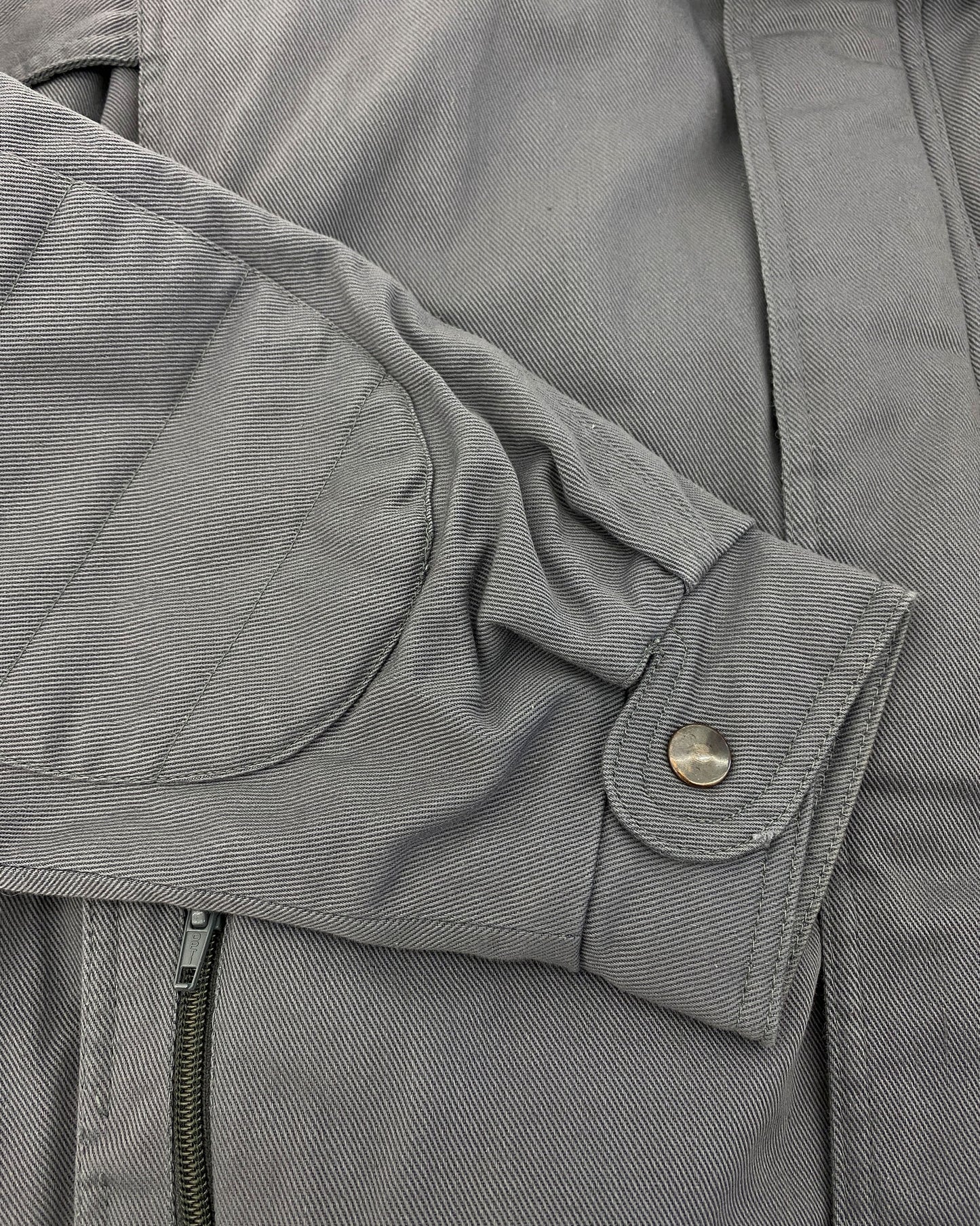 Lee 1980s Adjustable Padded Jacket Grey
