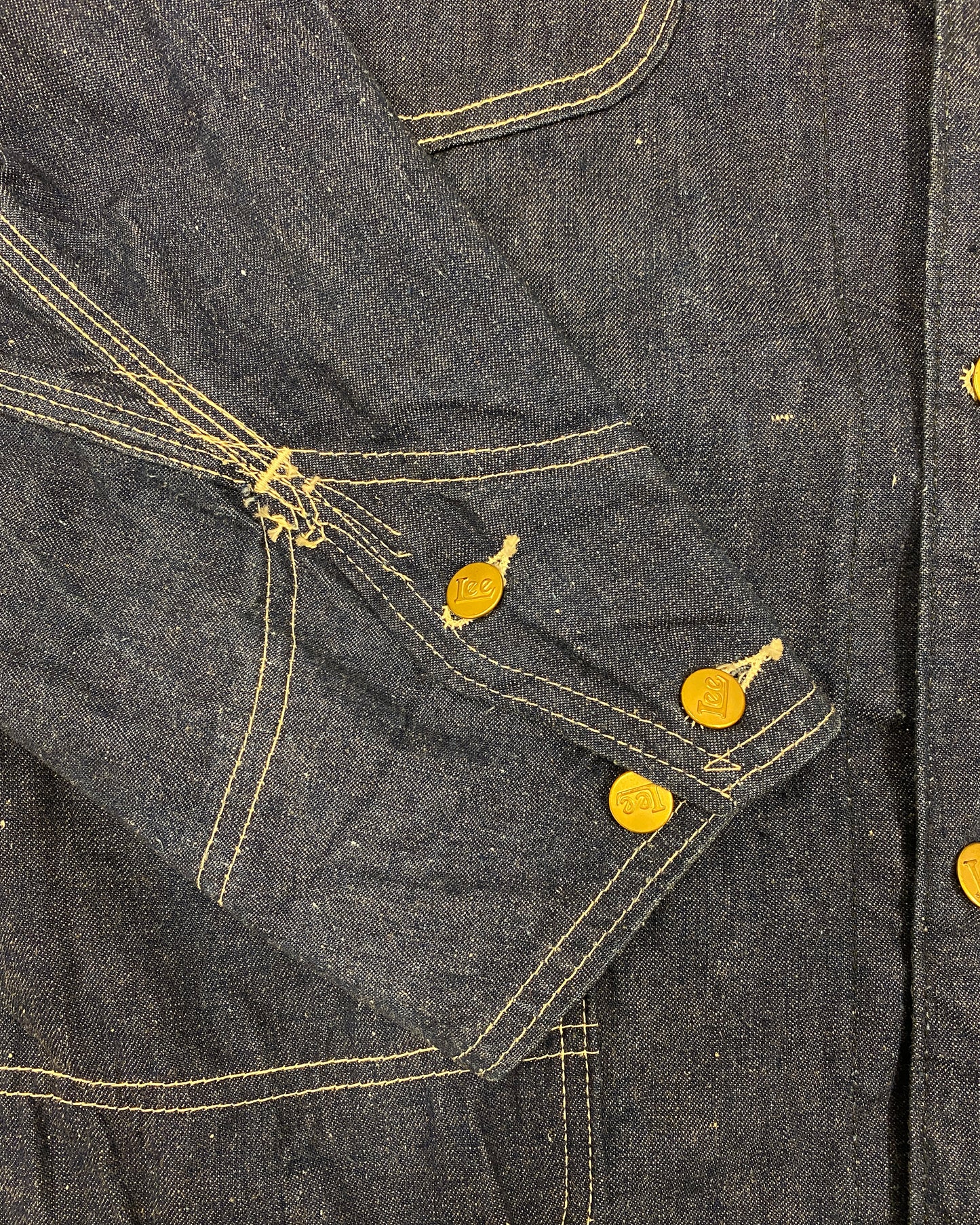 Lee 1950s 91-J Railroad Loco Jacket Dark Blue