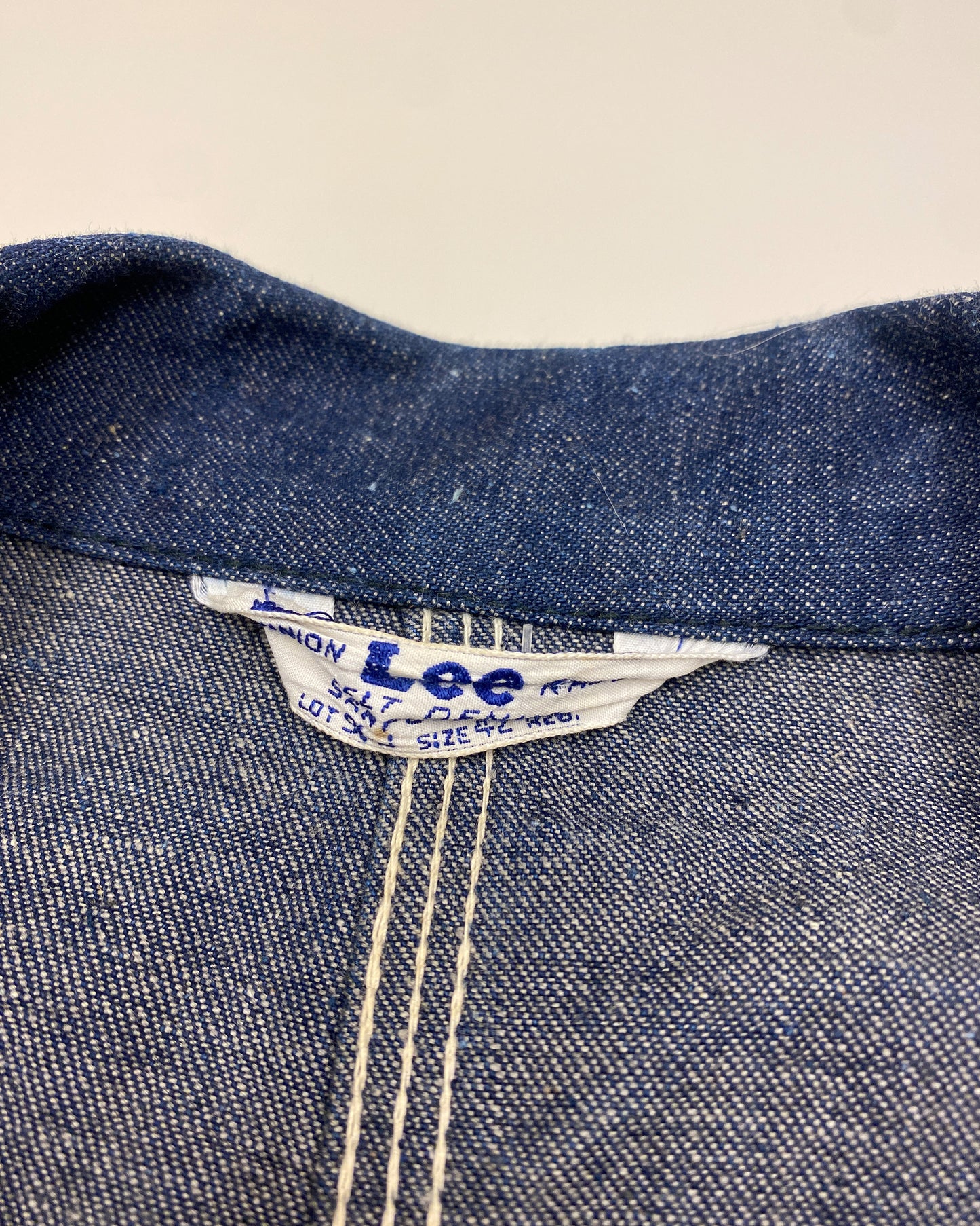 Lee 1950s 91-J Railroad Loco Jacket Dark Blue