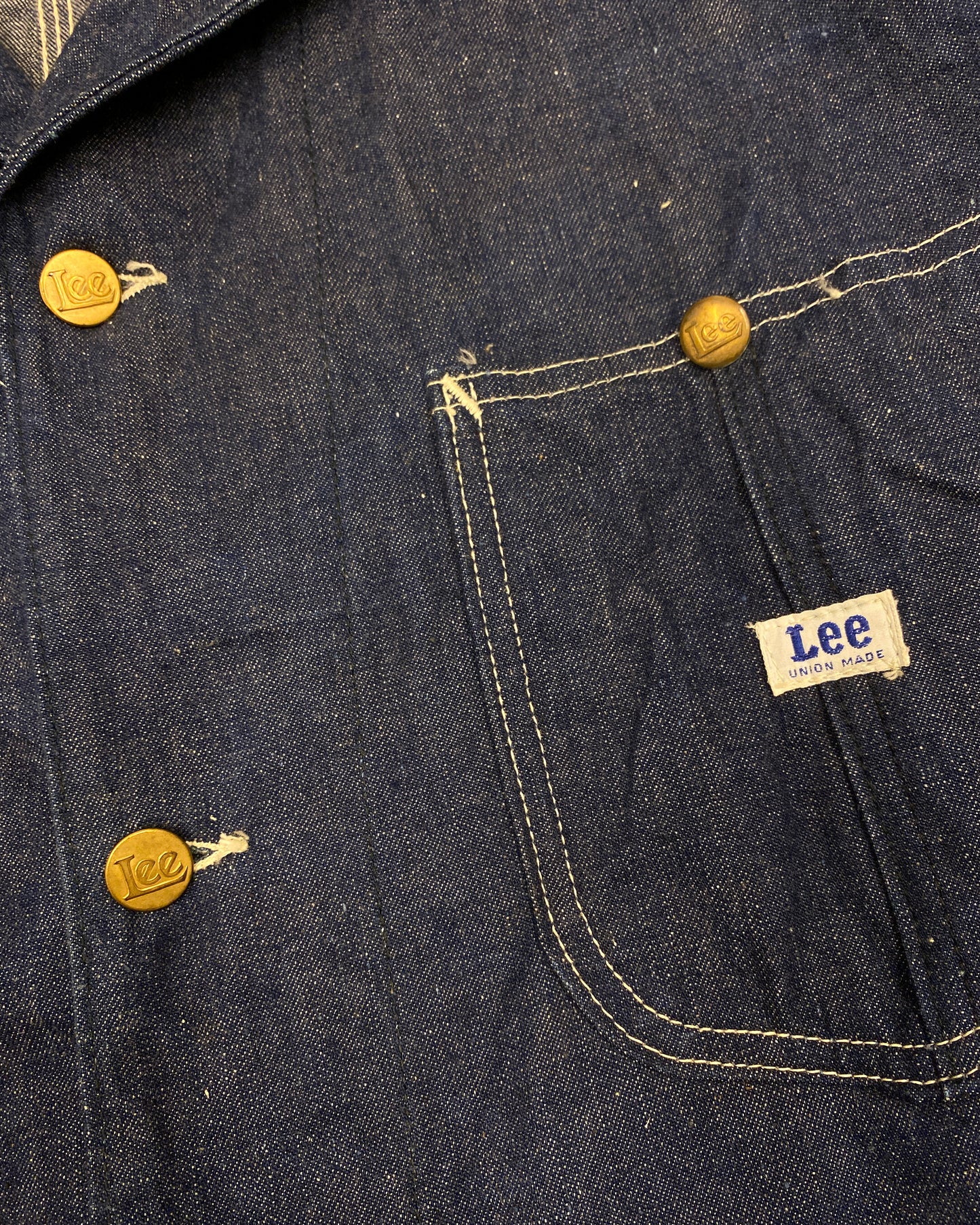 Lee 1950s 91-J Railroad Loco Jacket Dark Blue