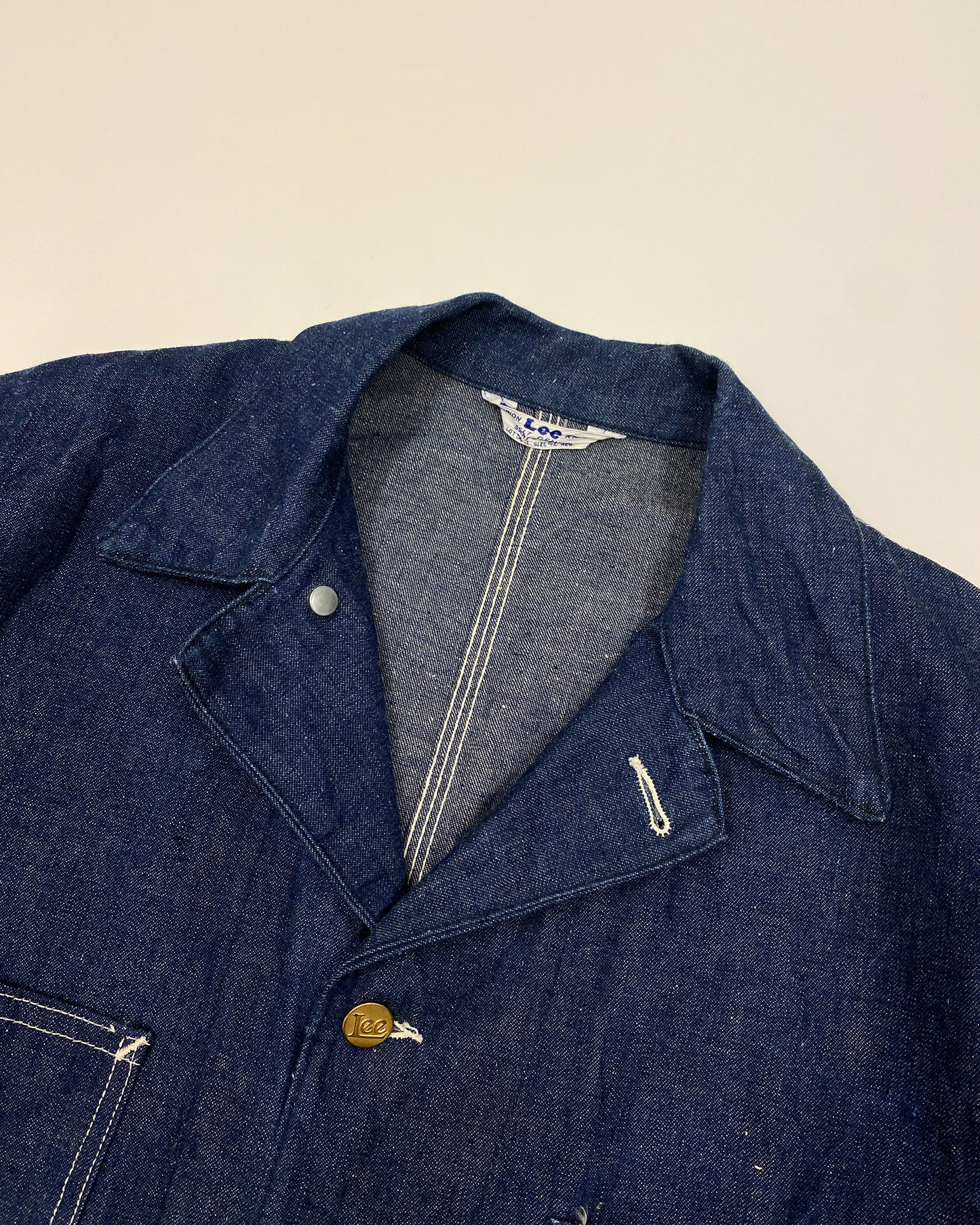 Lee 1950s 91-J Railroad Loco Jacket Dark Blue