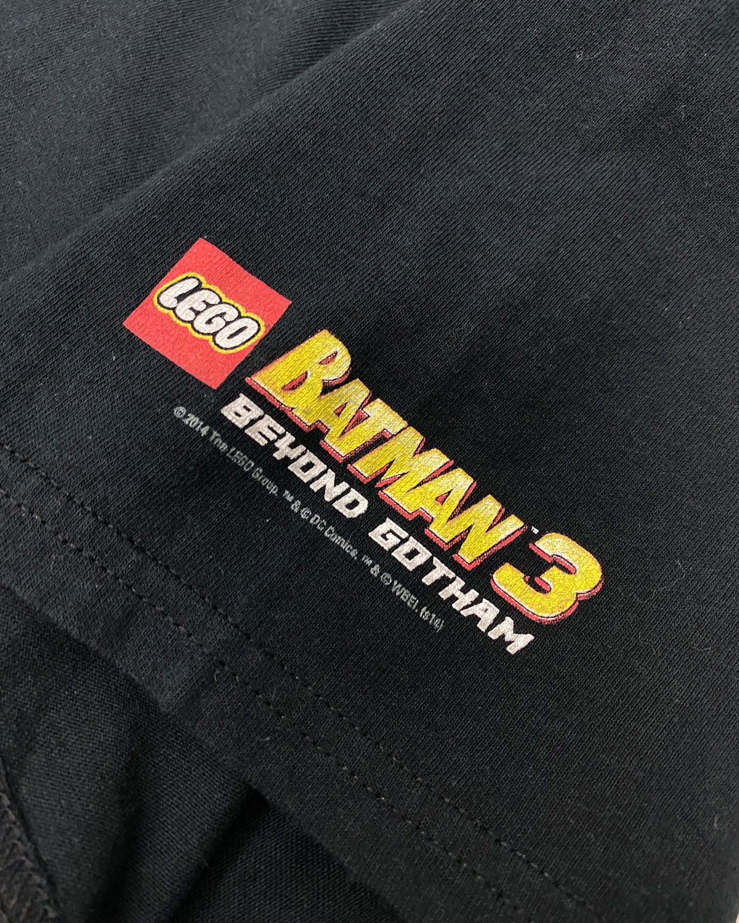 Lego x Batman 2014 Batman 3 Movie Promo T-Shirt Black