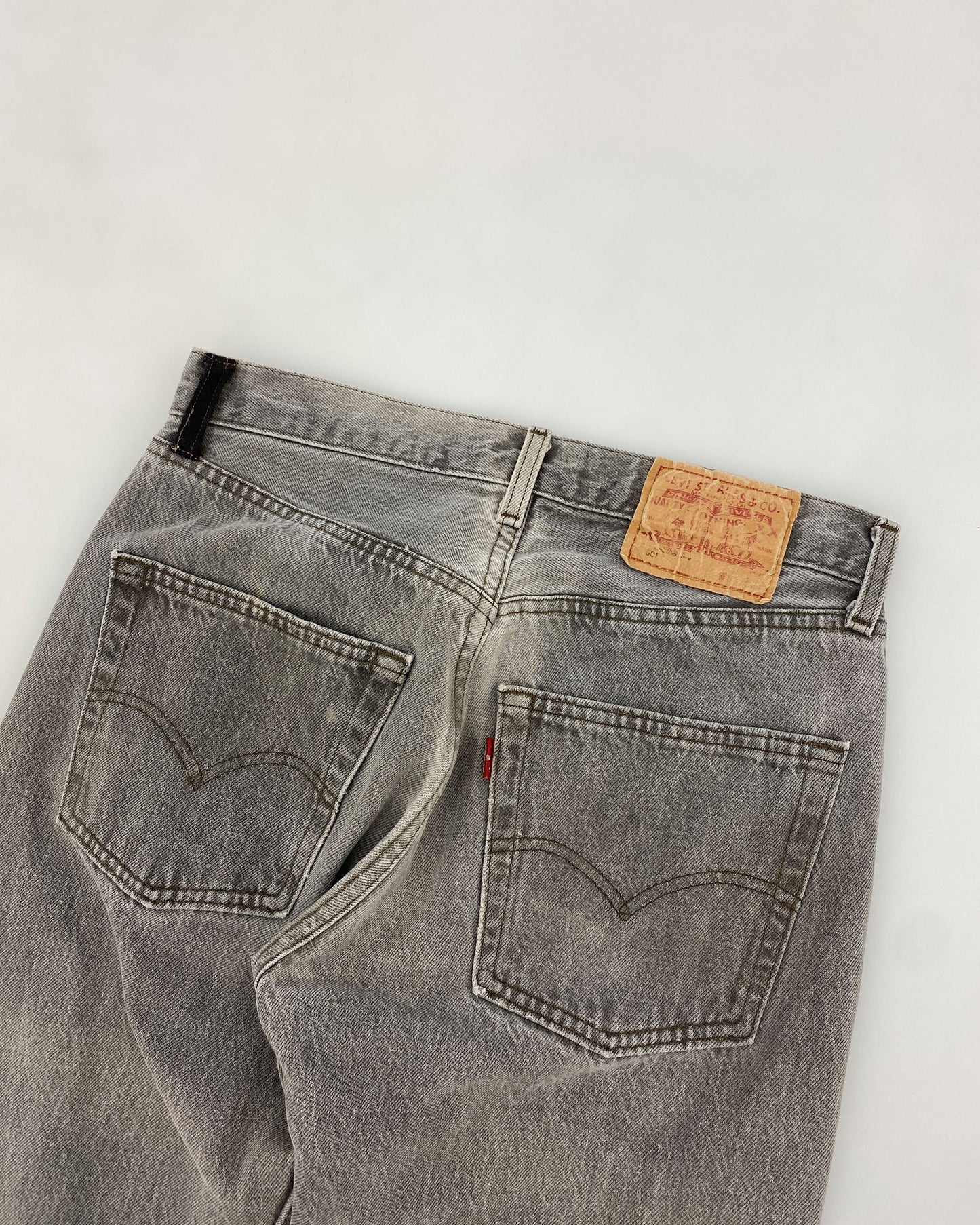Levis 1990s 501 Denim Grey