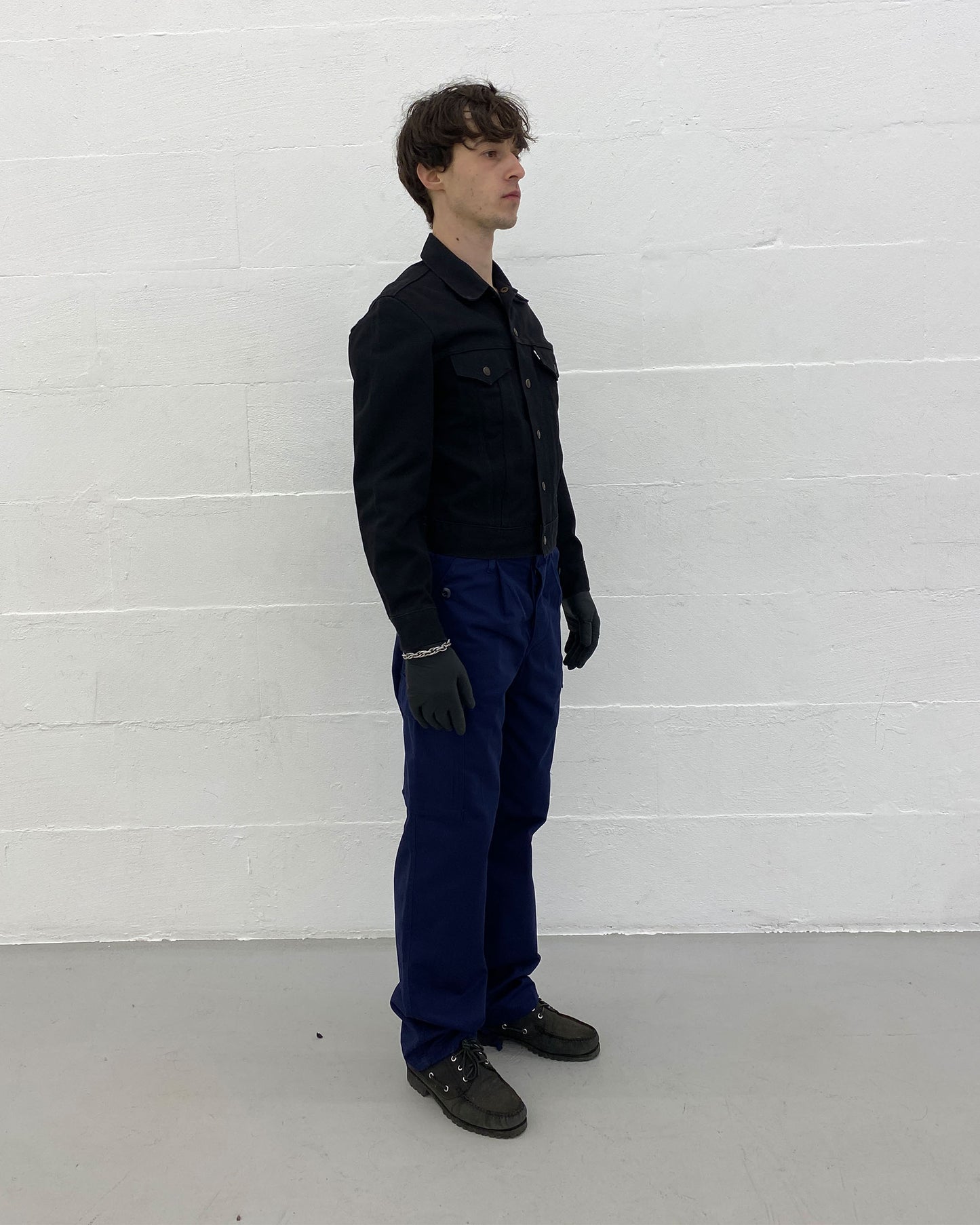 Vintage 1990s Military Cargo Pants Navy