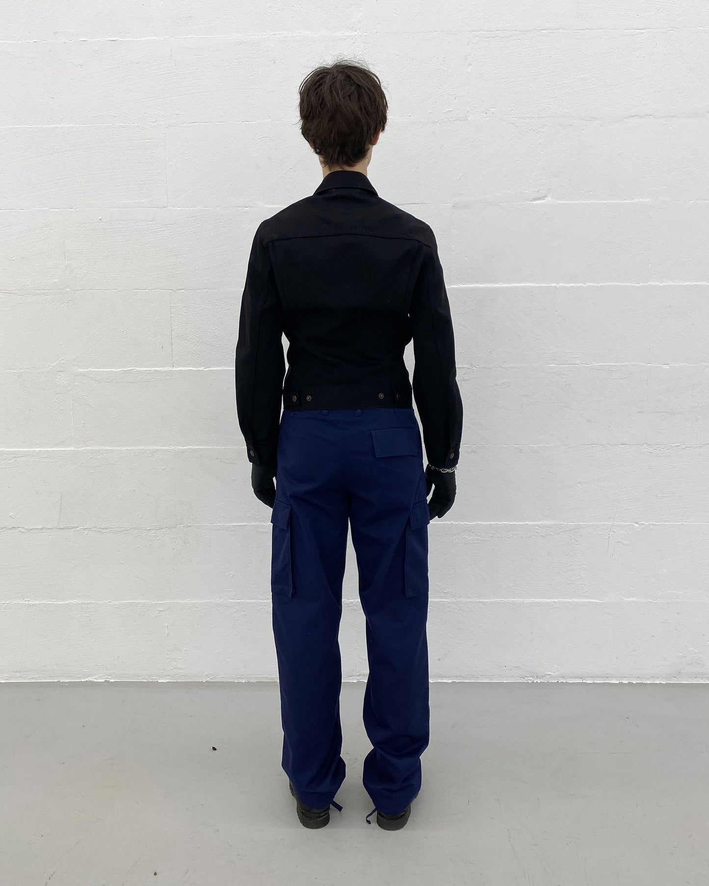 Vintage 1990s Military Cargo Pants Navy