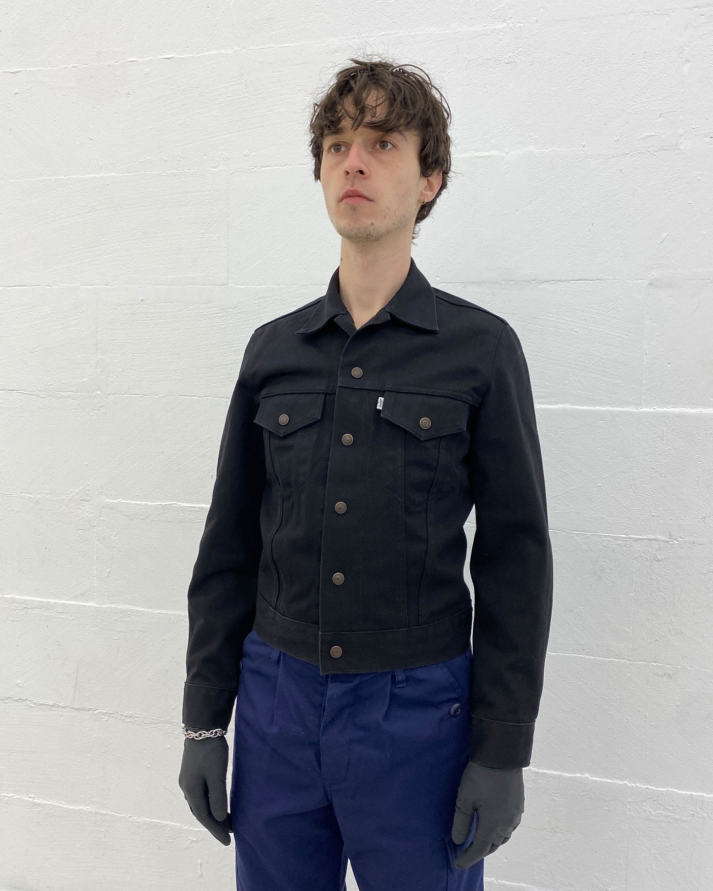 Vintage 1990s Military Cargo Pants Navy