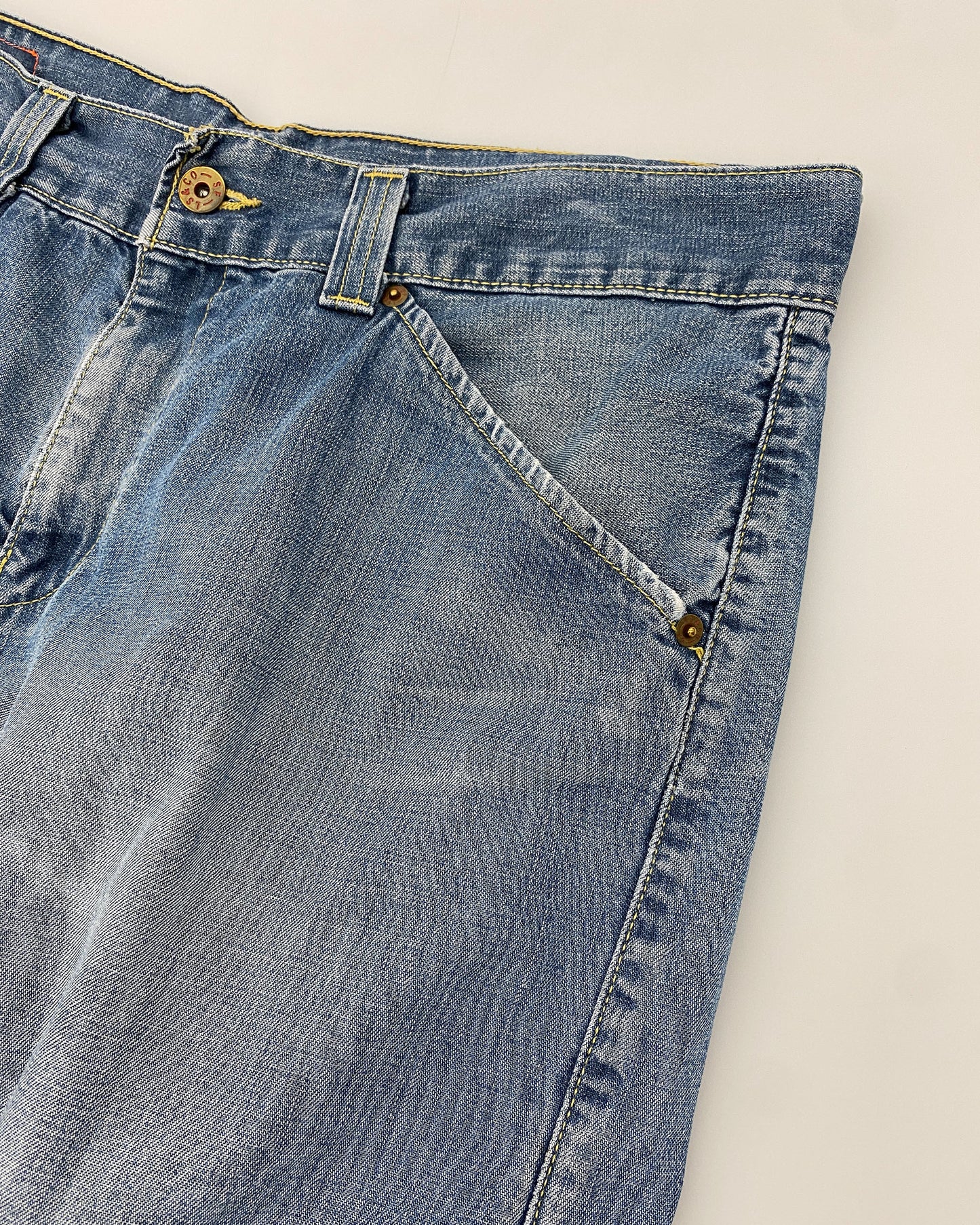 Levis 2010s Denim Shorts Blue