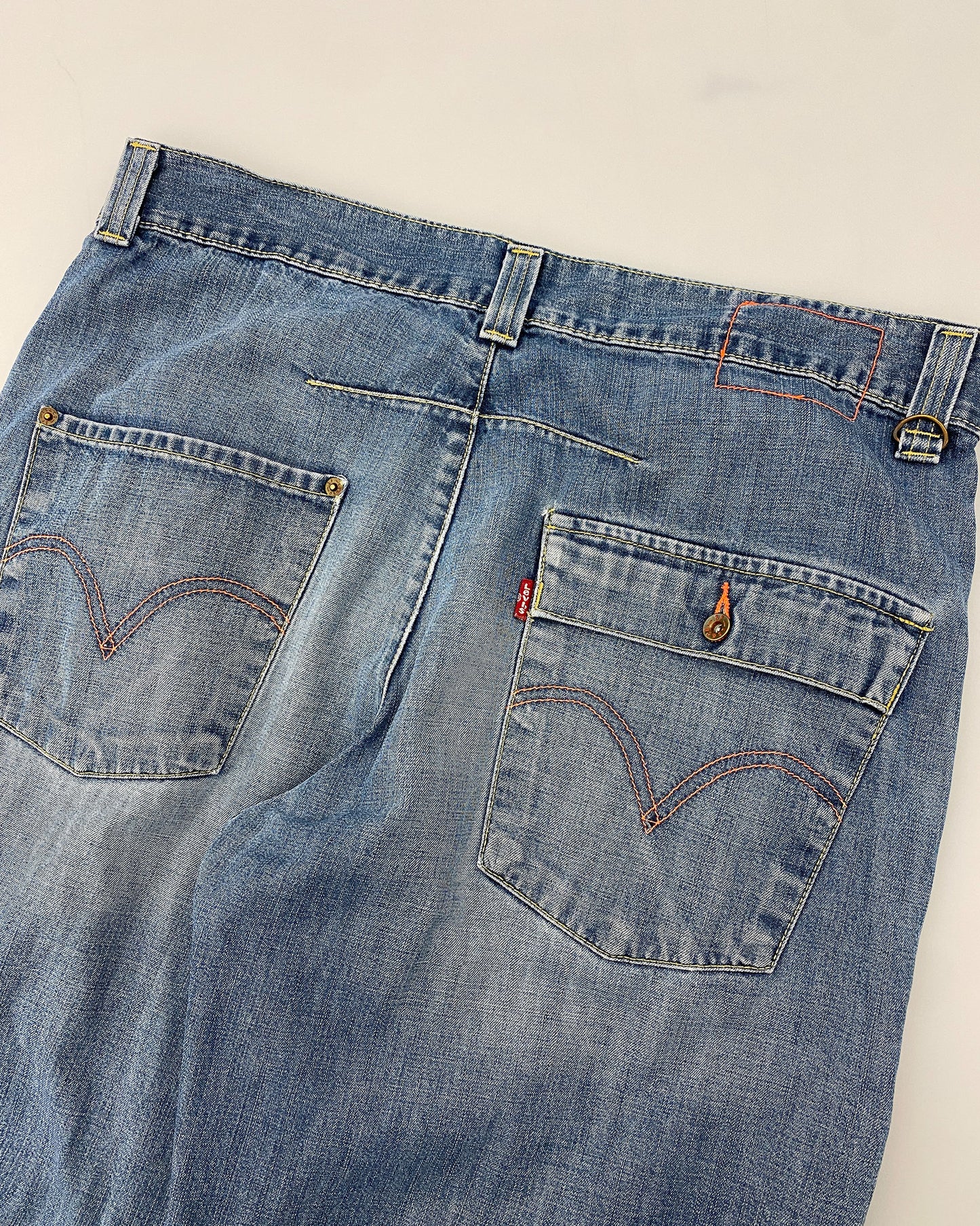 Levis 2010s Denim Shorts Blue