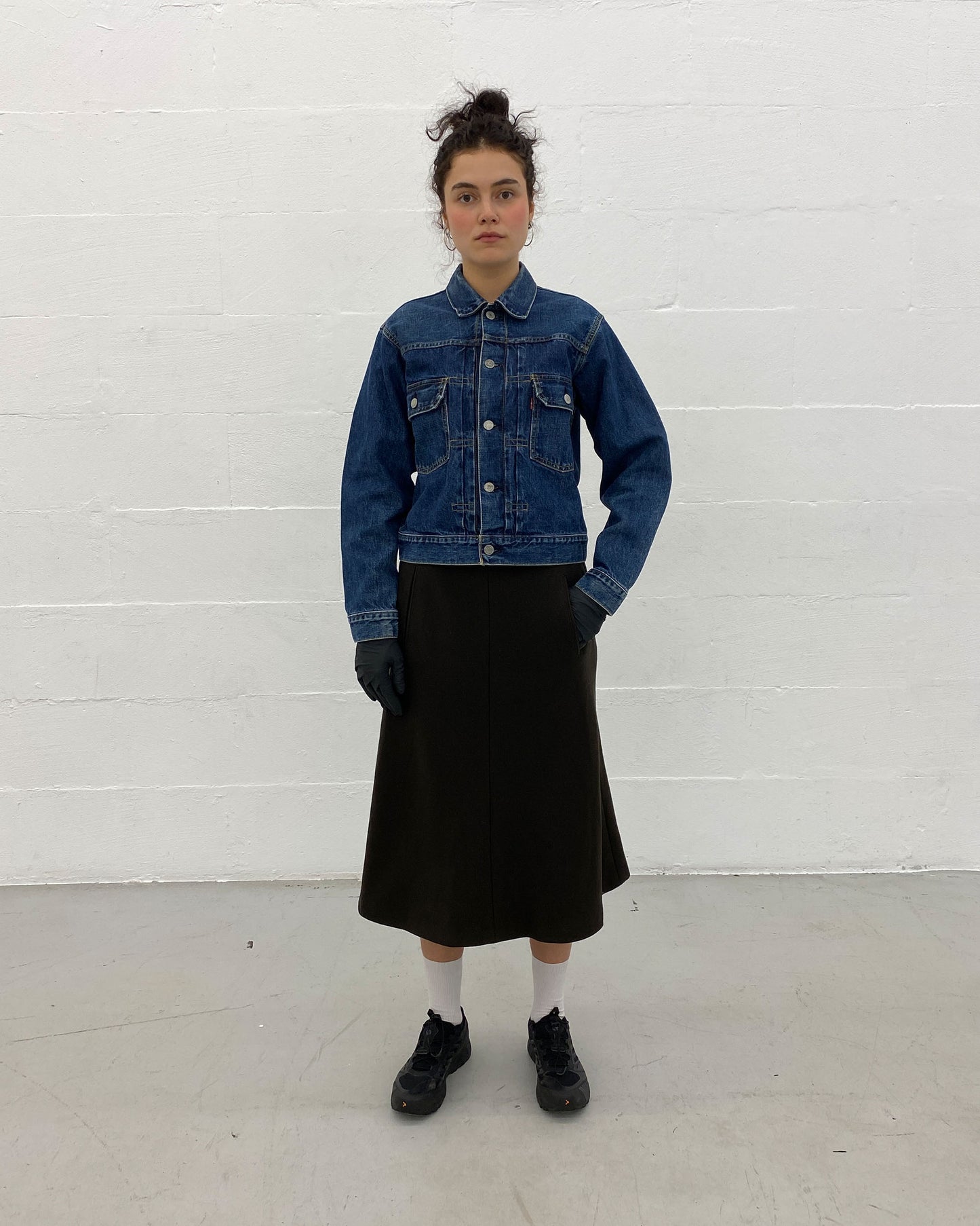 Levis 1996 Type 2 Japan Big E Selvedge Denim Jacket Blue