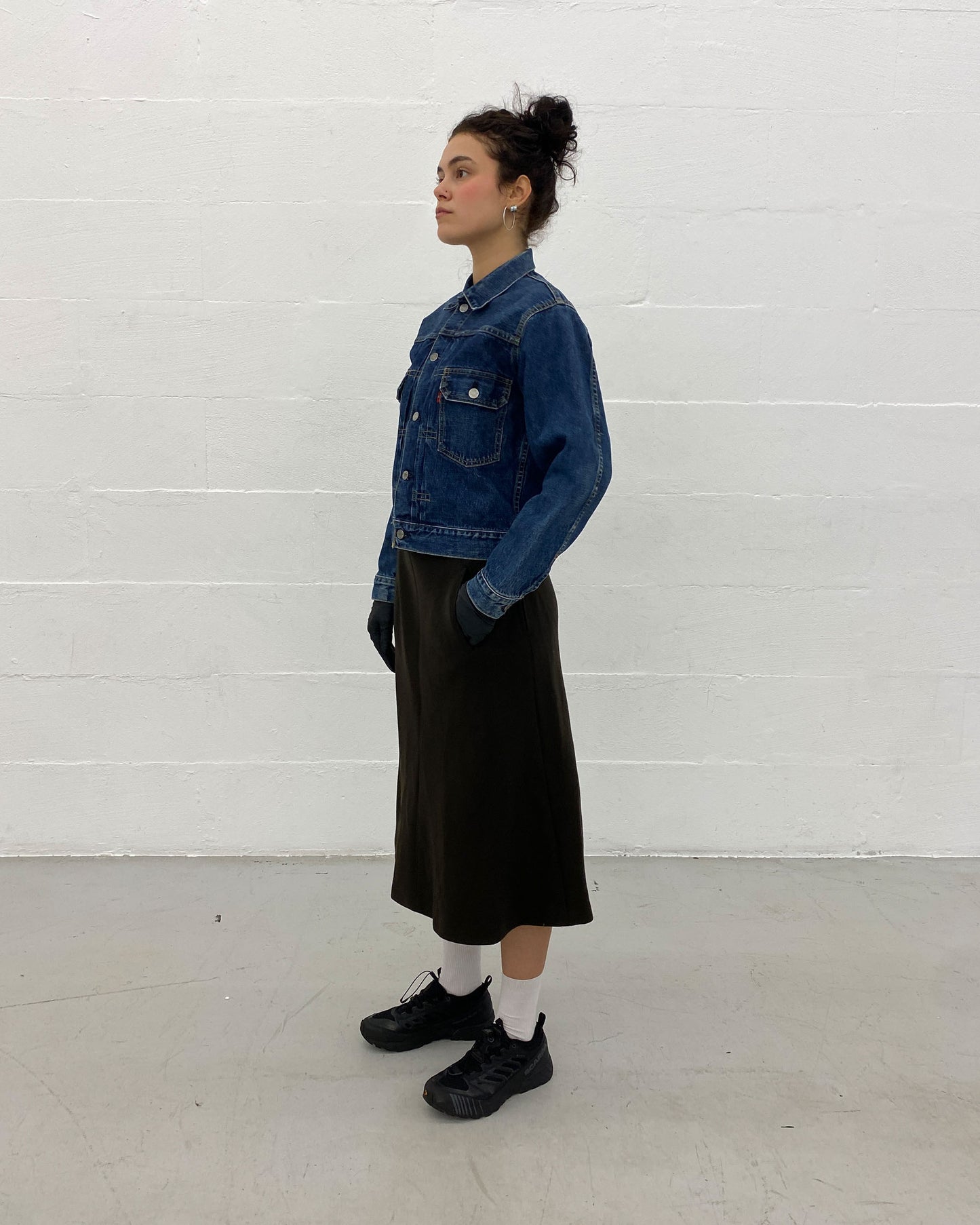Levis 1996 Type 2 Japan Big E Selvedge Denim Jacket Blue