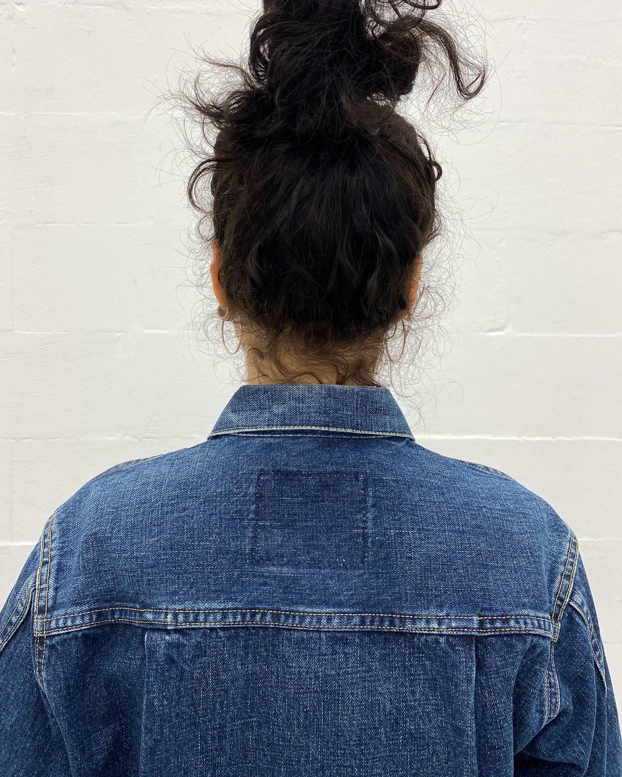 LEVIS BIG E 2nd 日本製　507 size34 Levis 1996 Type 2 Japan Big E Selvedge Denim Jacket Blue