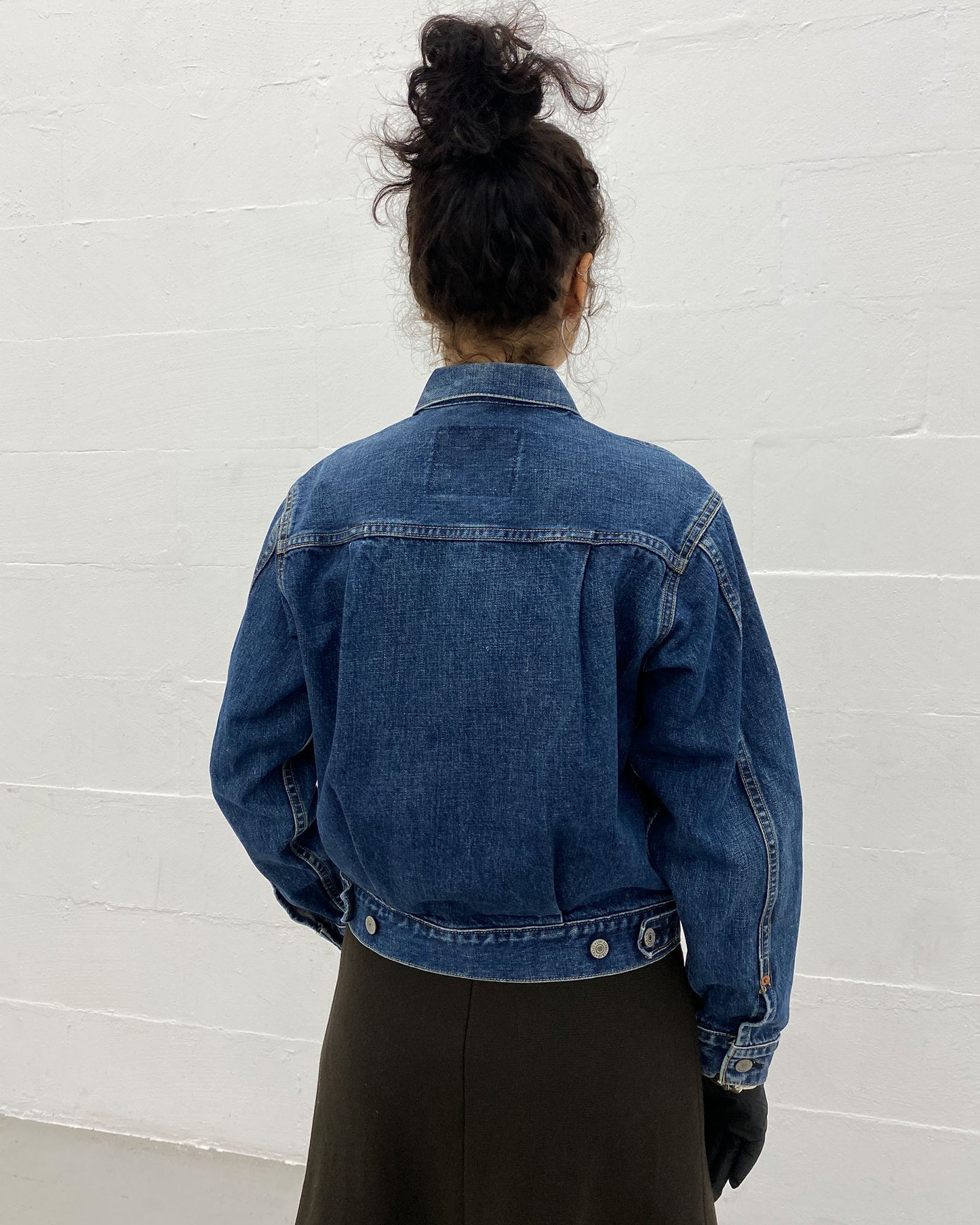 Levis 1996 Type 2 Japan Big E Selvedge Denim Jacket Blue