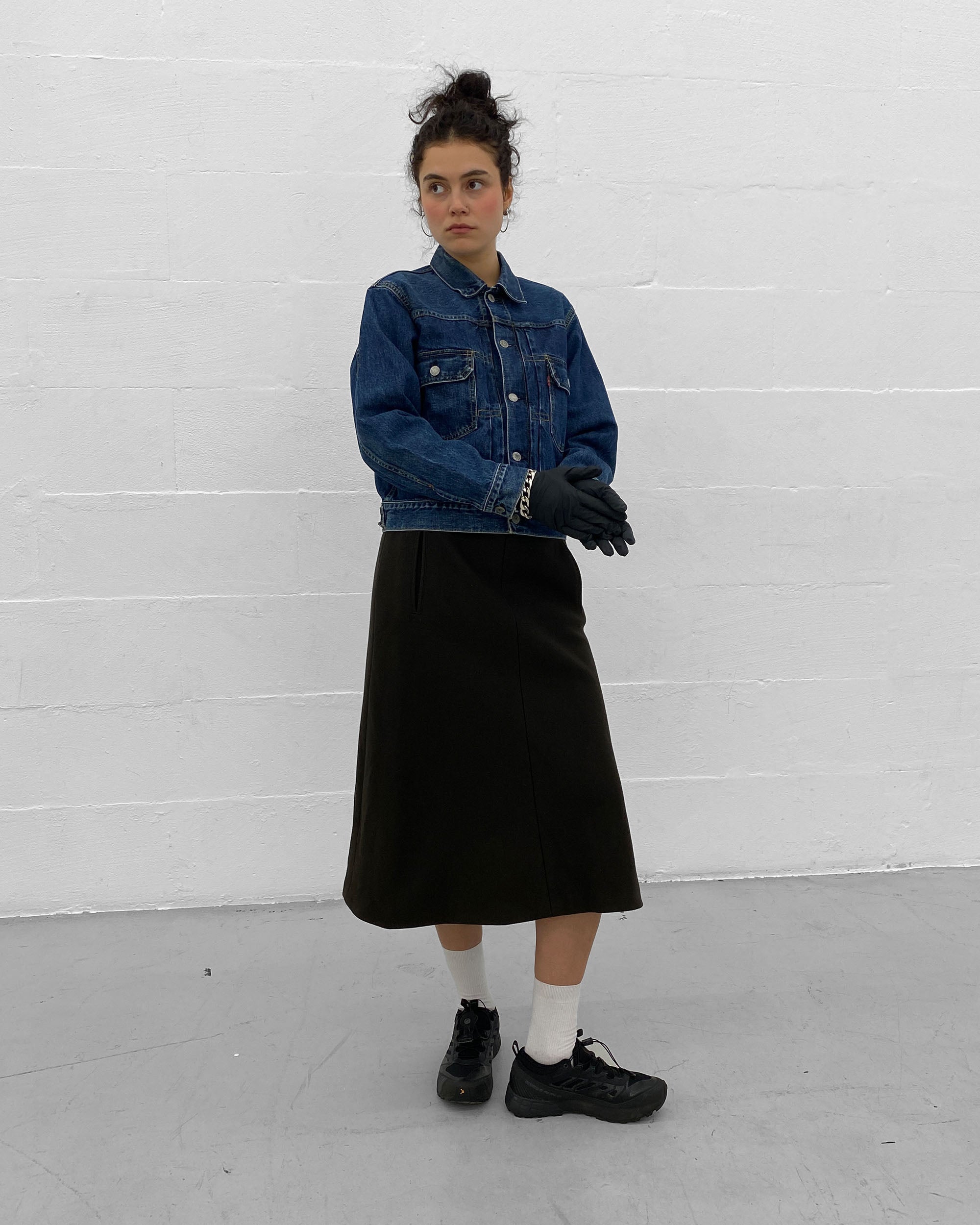 Levis 1996 Type 2 Japan Big E Selvedge Denim Jacket Blue
