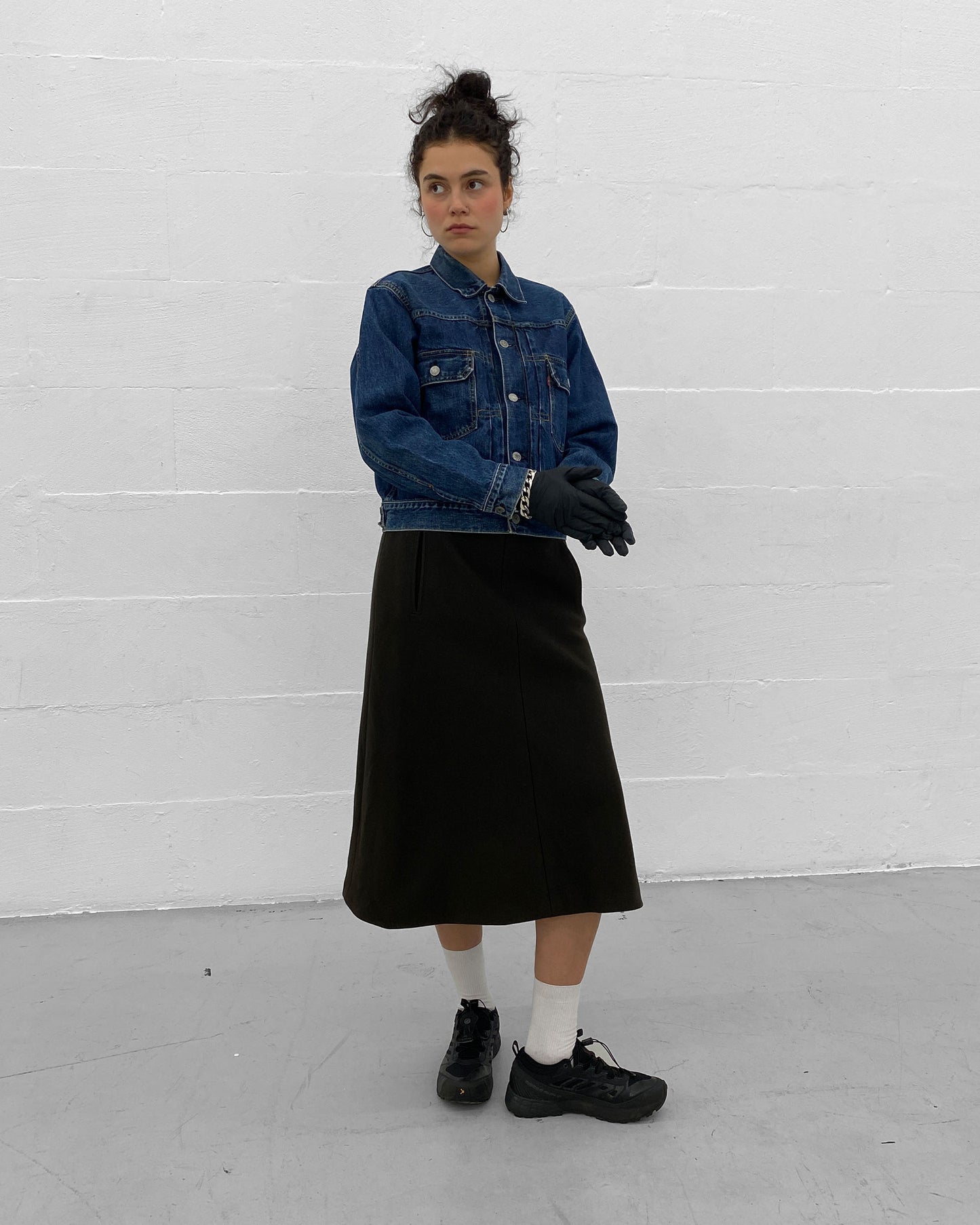 Levis 1996 Type 2 Japan Big E Selvedge Denim Jacket Blue