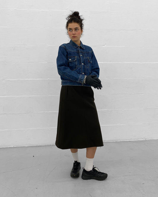 Levis 1996 Type 2 Japan Big E Selvedge Denim Jacket Blue
