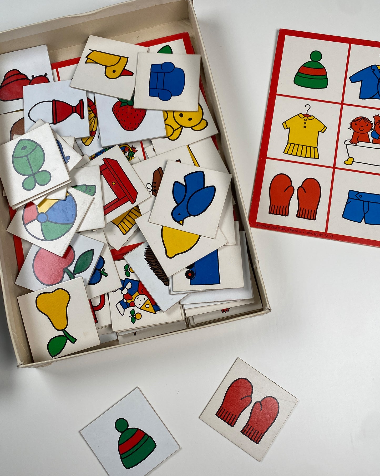 Ravensburger 1974 Dick Bruna Lottino Game