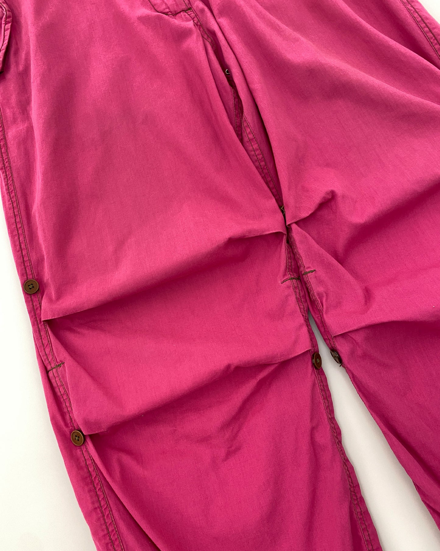 Maharishi 1990s Snopants Parachute Pants Pink