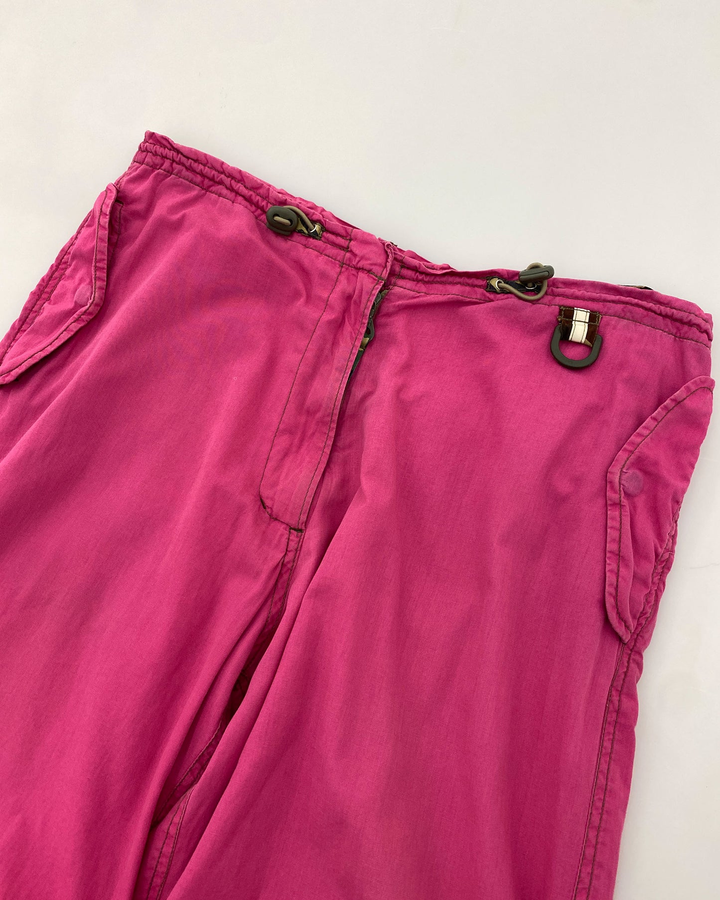 Maharishi 1990s Snopants Parachute Pants Pink