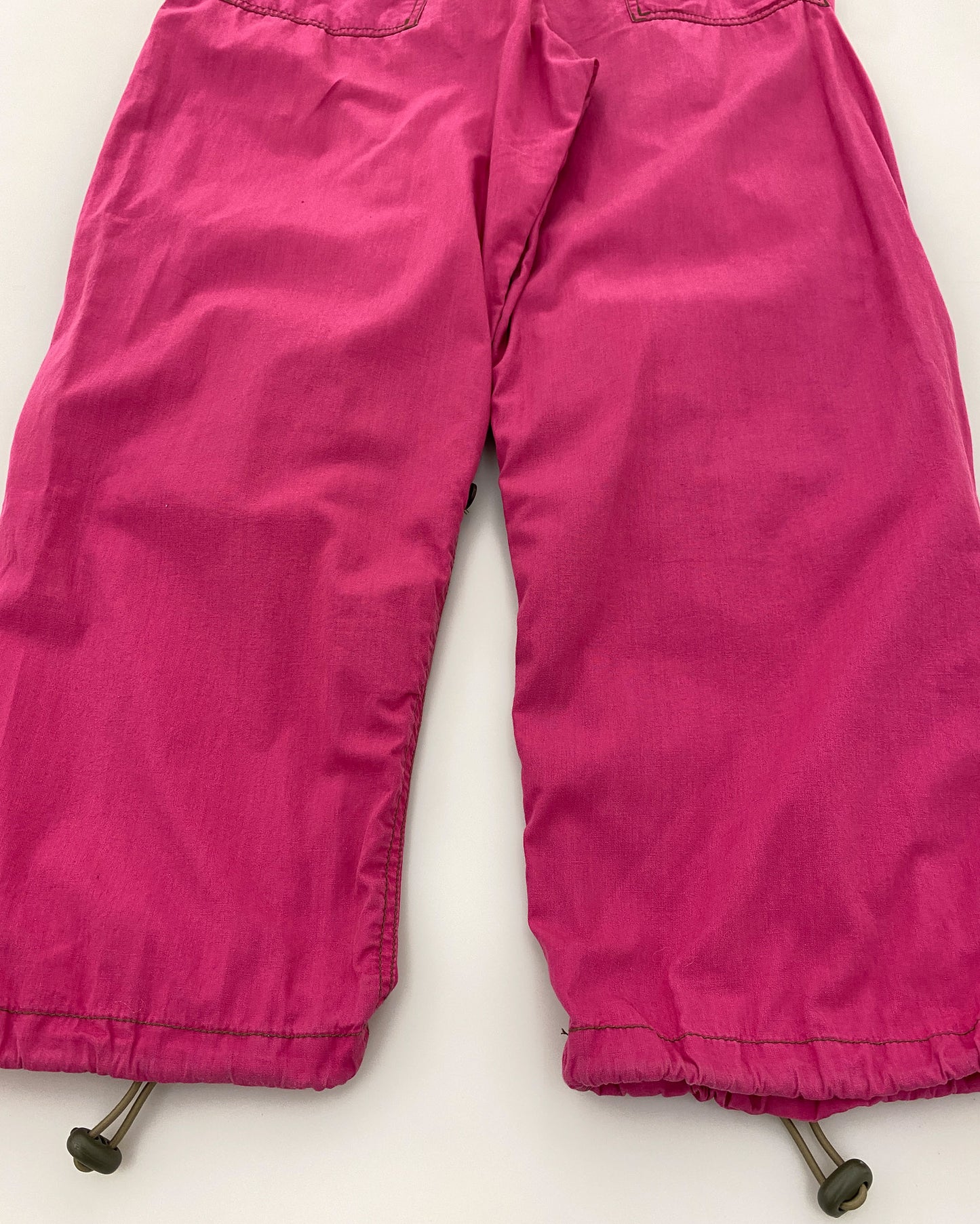 Maharishi 1990er Snopants Fallschirmhose Pink 