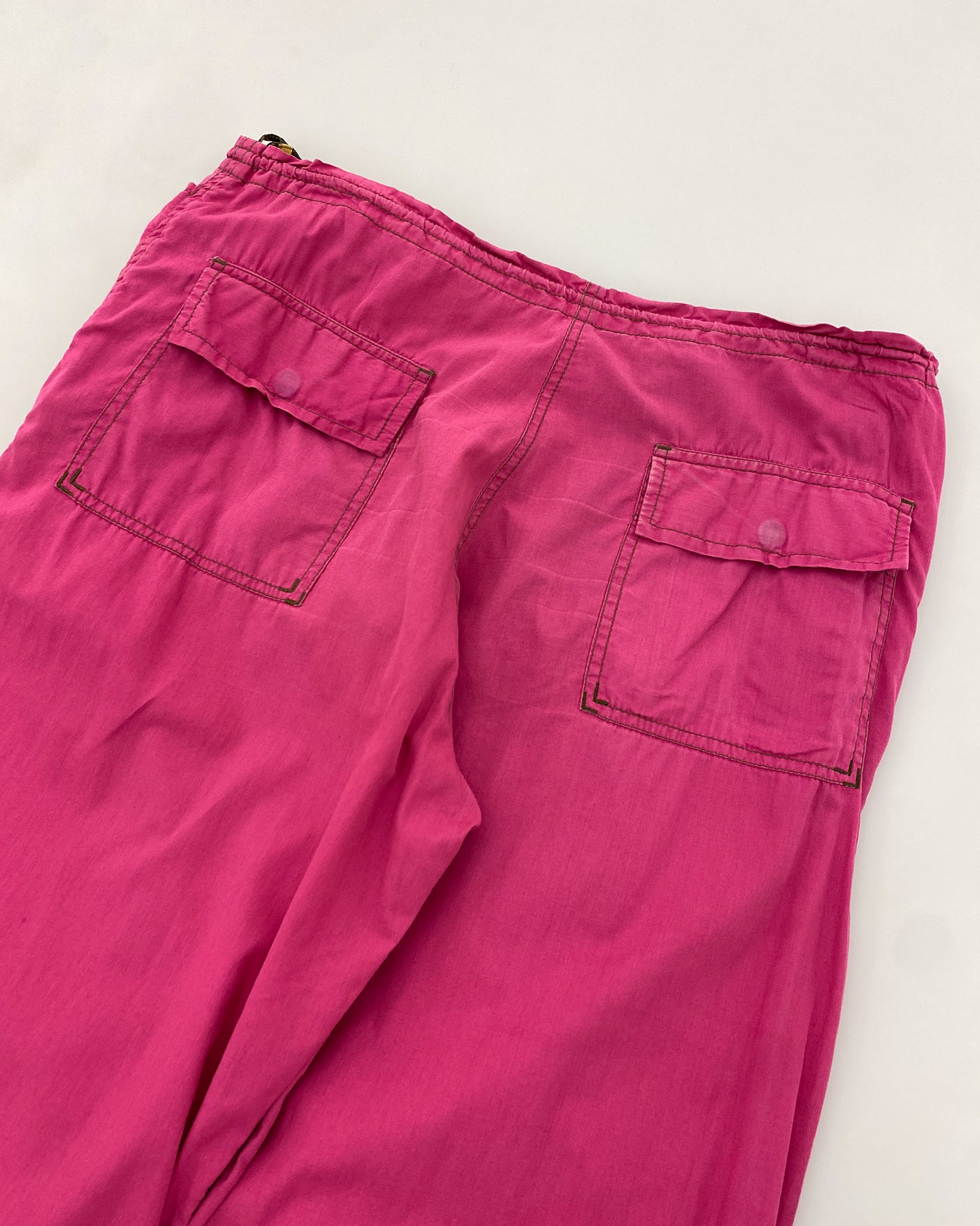 Maharishi 1990s Snopants Parachute Pants Pink