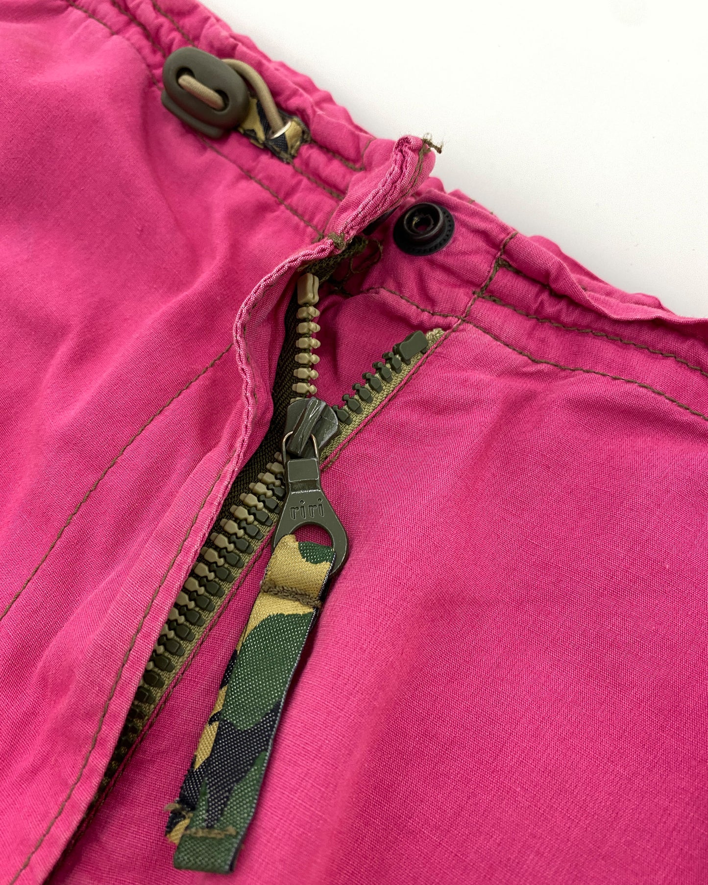 Maharishi 1990s Snopants Parachute Pants Pink