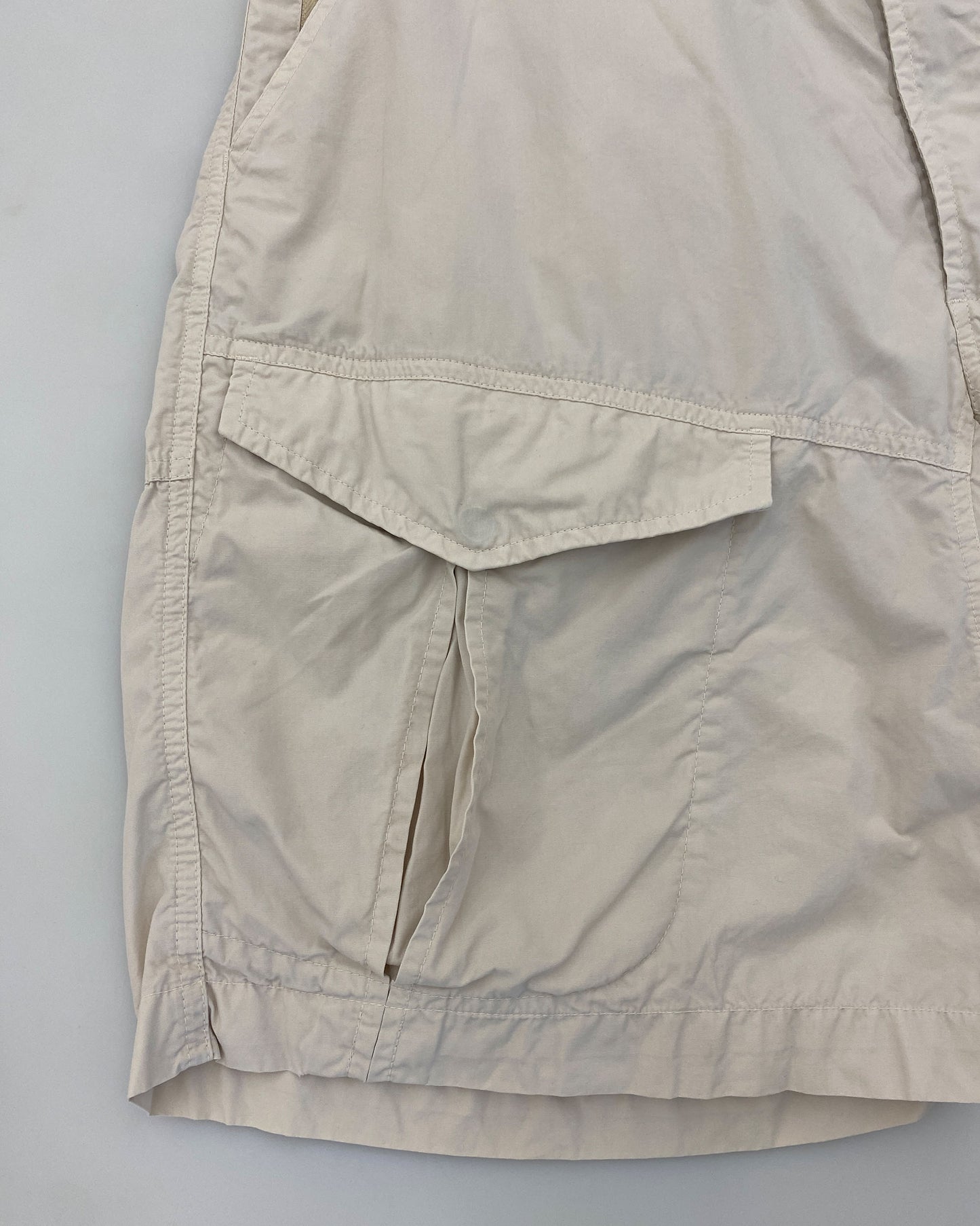 Maharishi 2010s Embroidered Shorts Creme