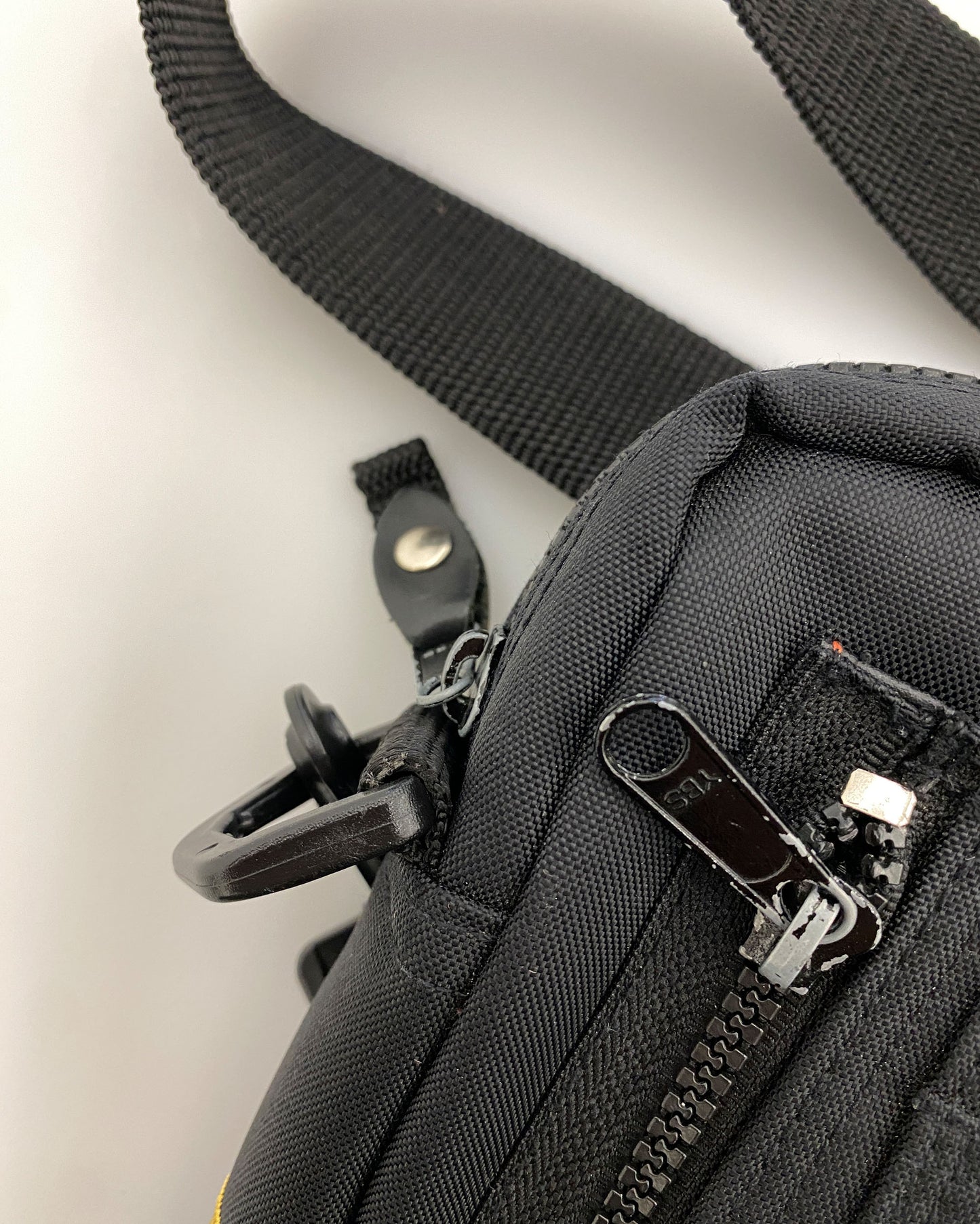 Maharishi 1990s Shoulder Hip Bag Black