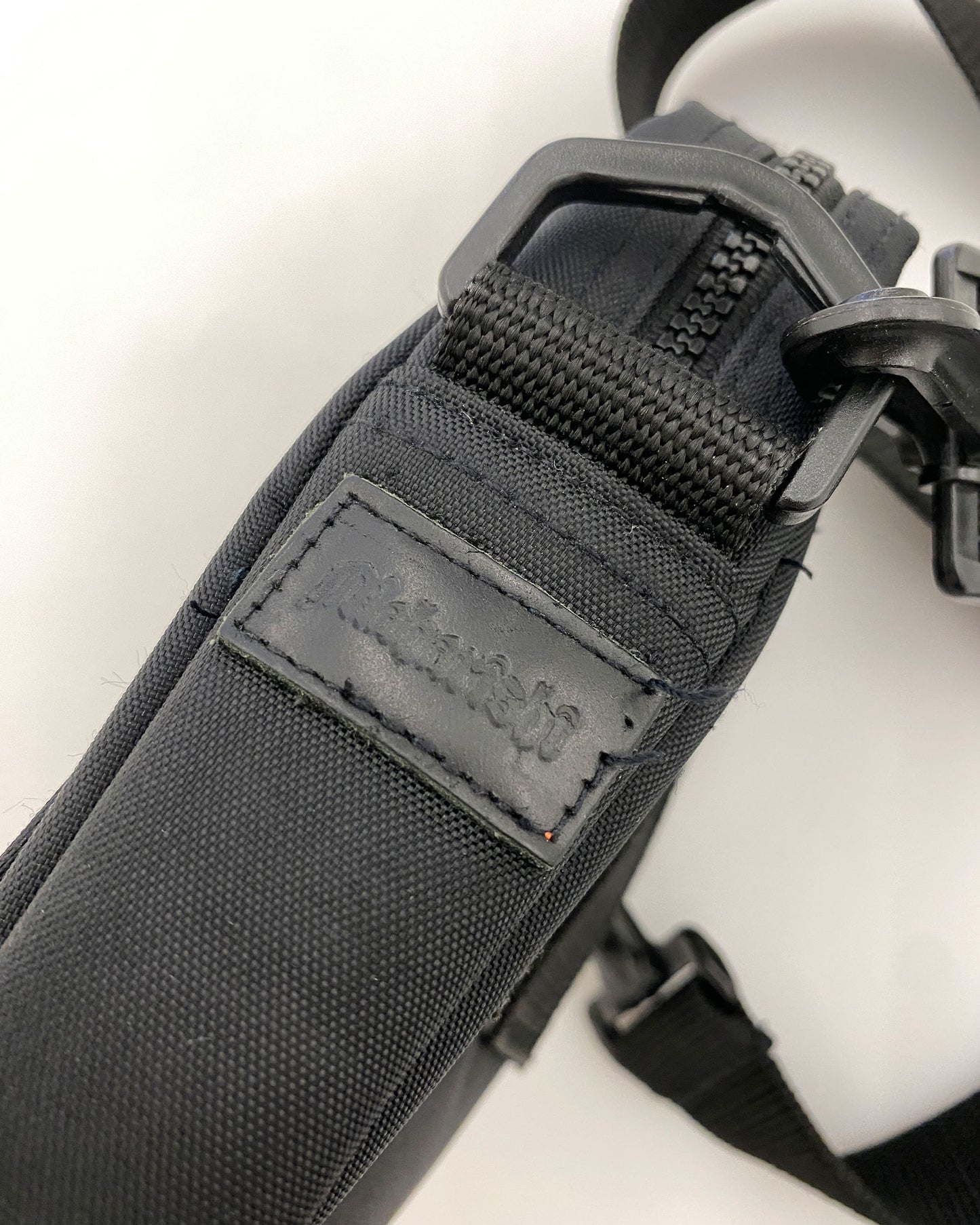 Maharishi 1990s Shoulder Hip Bag Black