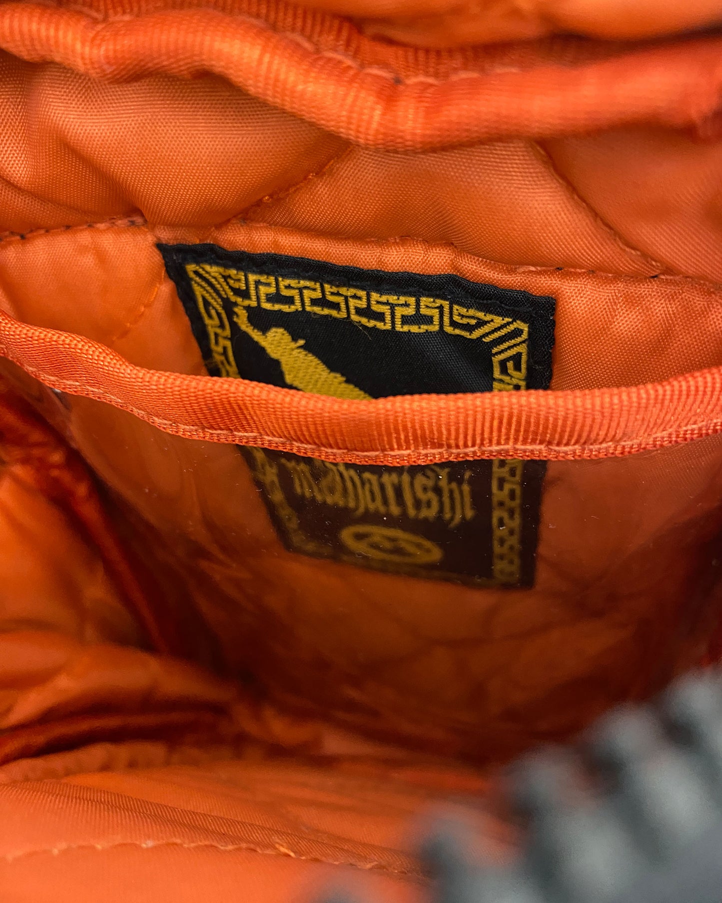 Maharishi 1990s Shoulder Hip Bag Black