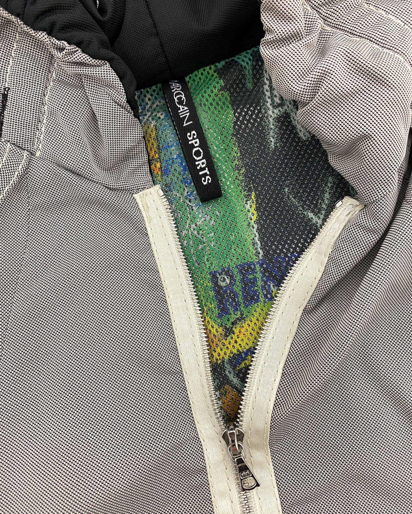 Marc Cain 2010s Hooded Sport Zip Jacket Grey