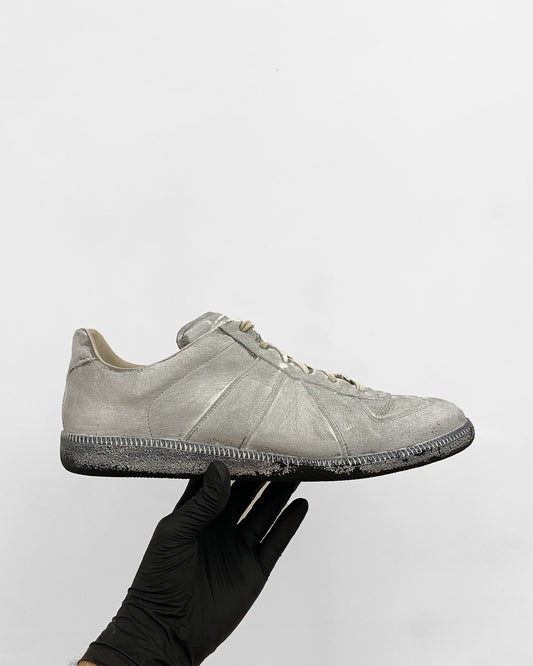 Maison Martin Margiela 2020s Painted GATs Replica Sneaker White Black