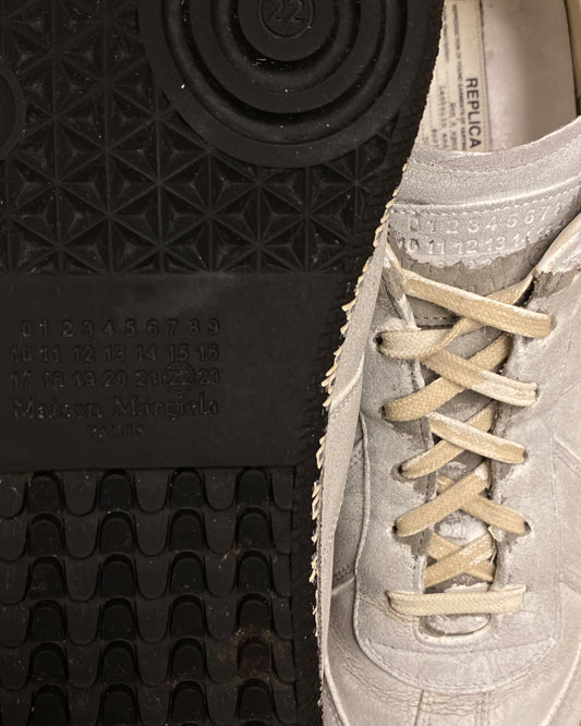 Maison Martin Margiela 2020s Painted GATs Replica Sneaker White Black