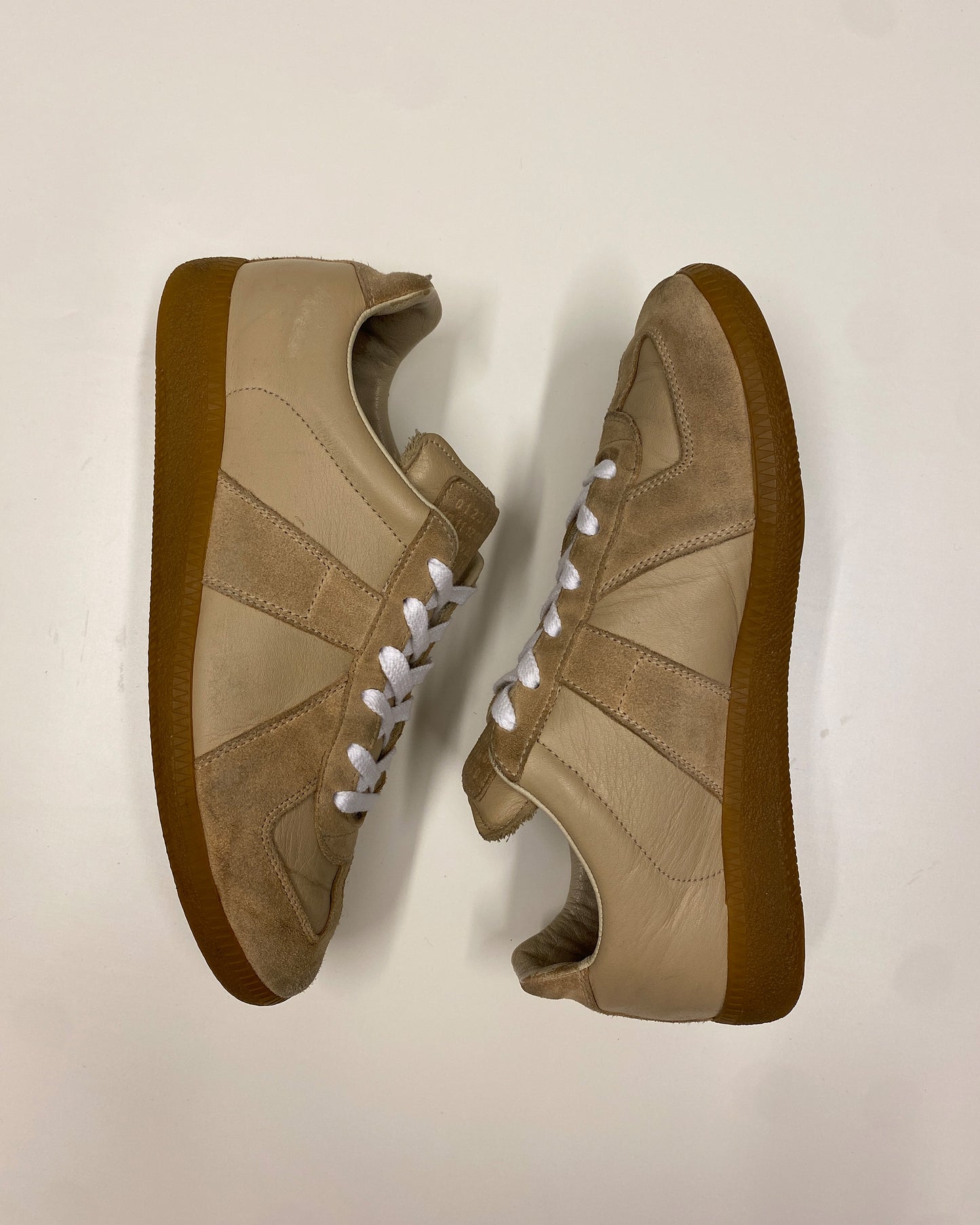 Maison Martin Margiela 2010s GATs Replica Sneaker Beige