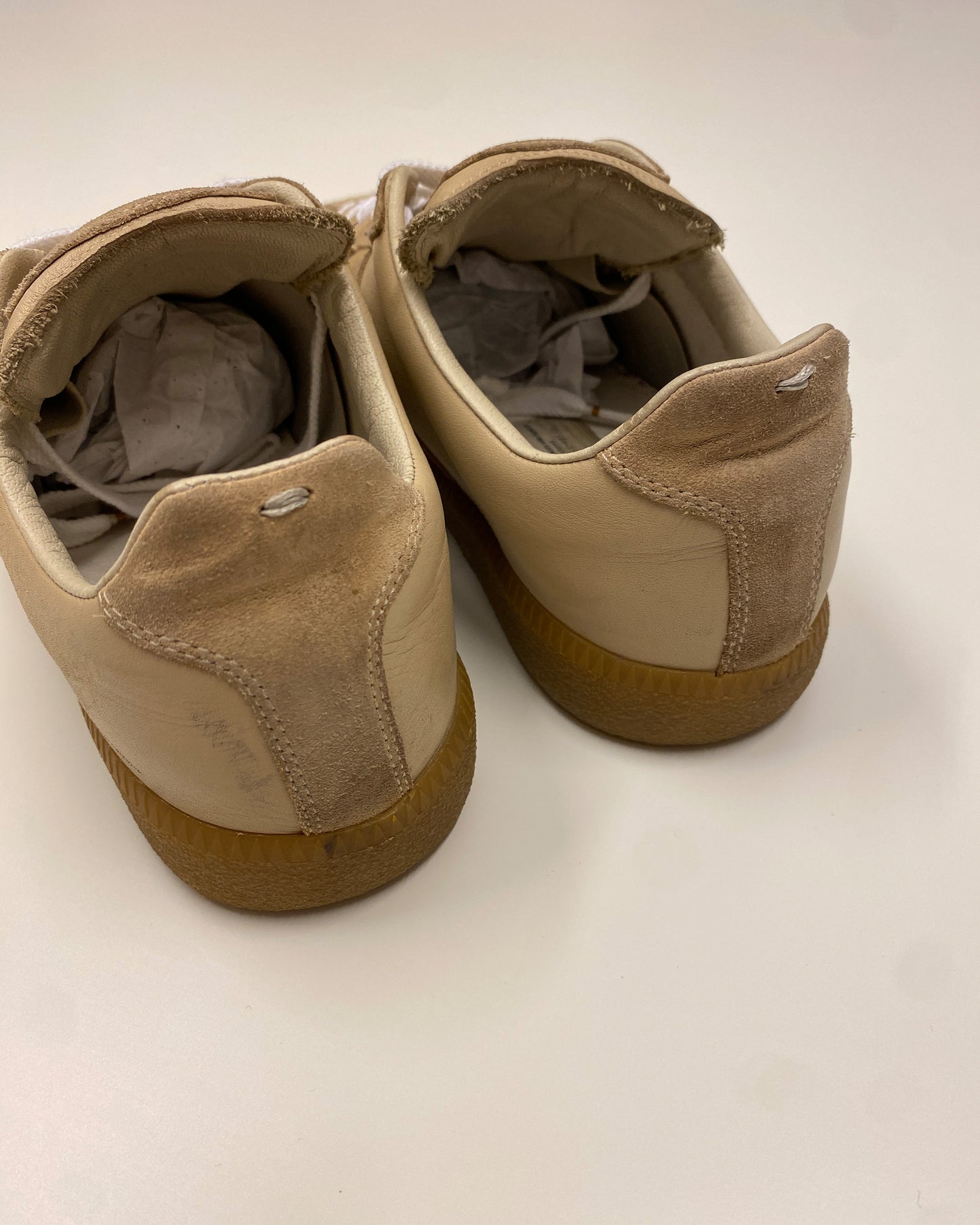 Maison Martin Margiela 2010s GATs Replica Sneaker Beige