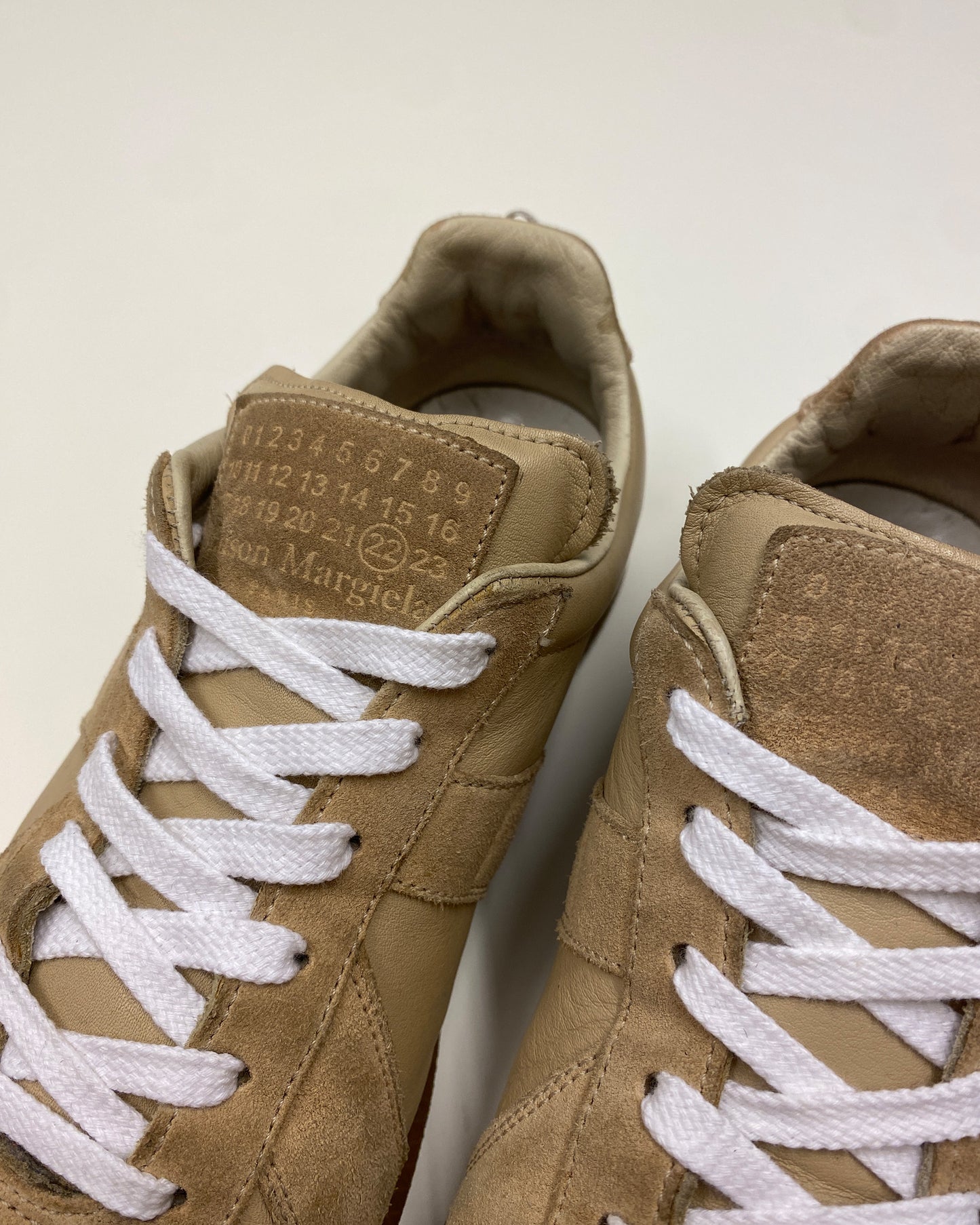 Maison Martin Margiela 2010s GATs Replica Sneaker Beige