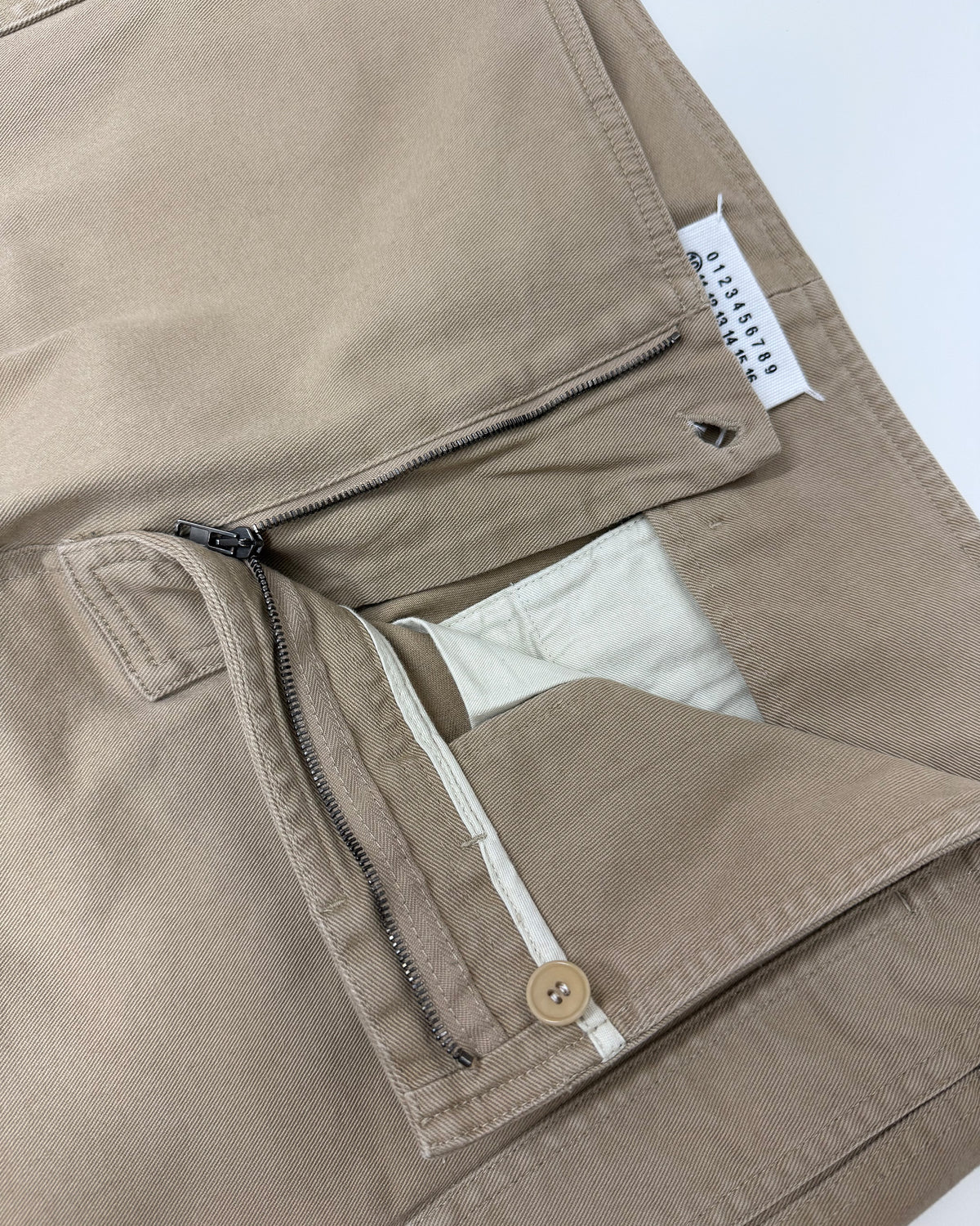 Maison Martin Margiela FW2017 Denim Pants Beige